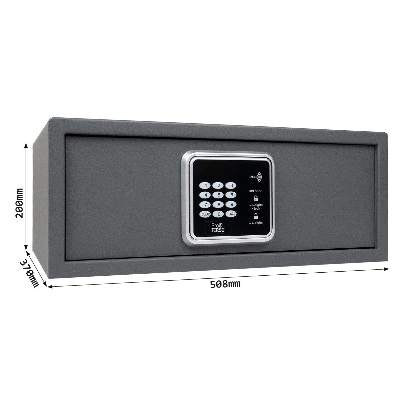 Profirst Möbeltresor Elektronik DIGISAFE RFID-Schloss – Bild 4 von 5