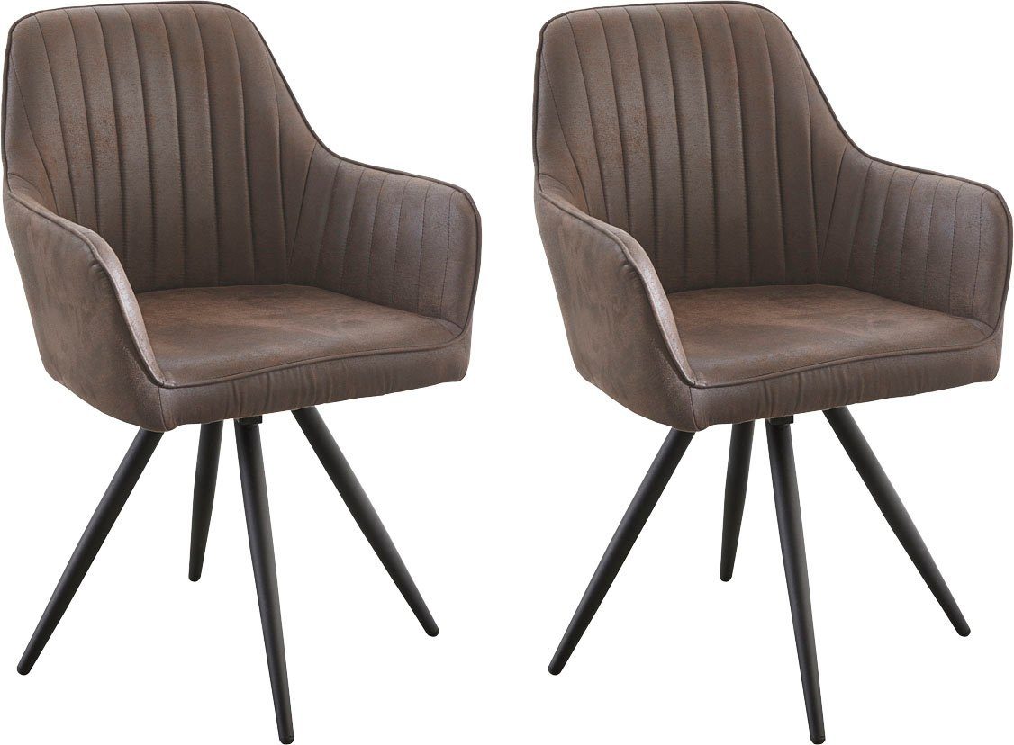 Jockenhöfer Gruppe Esszimmerstuhl Sammy (Set, 2 St), Schalenstuhl in Vintag günstig online kaufen