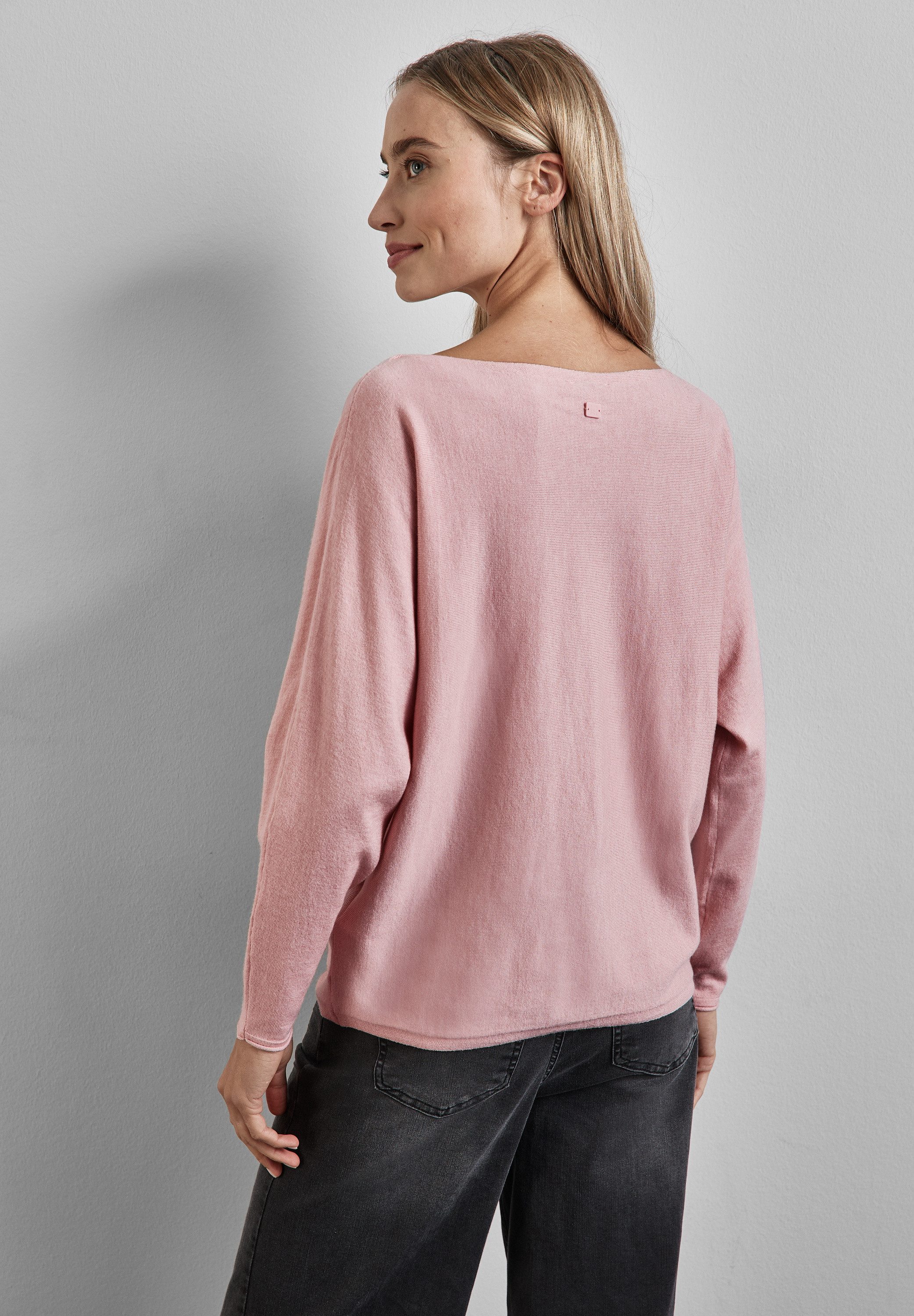 STREET ONE Strickpullover mit U-Boot-Ausschnitt