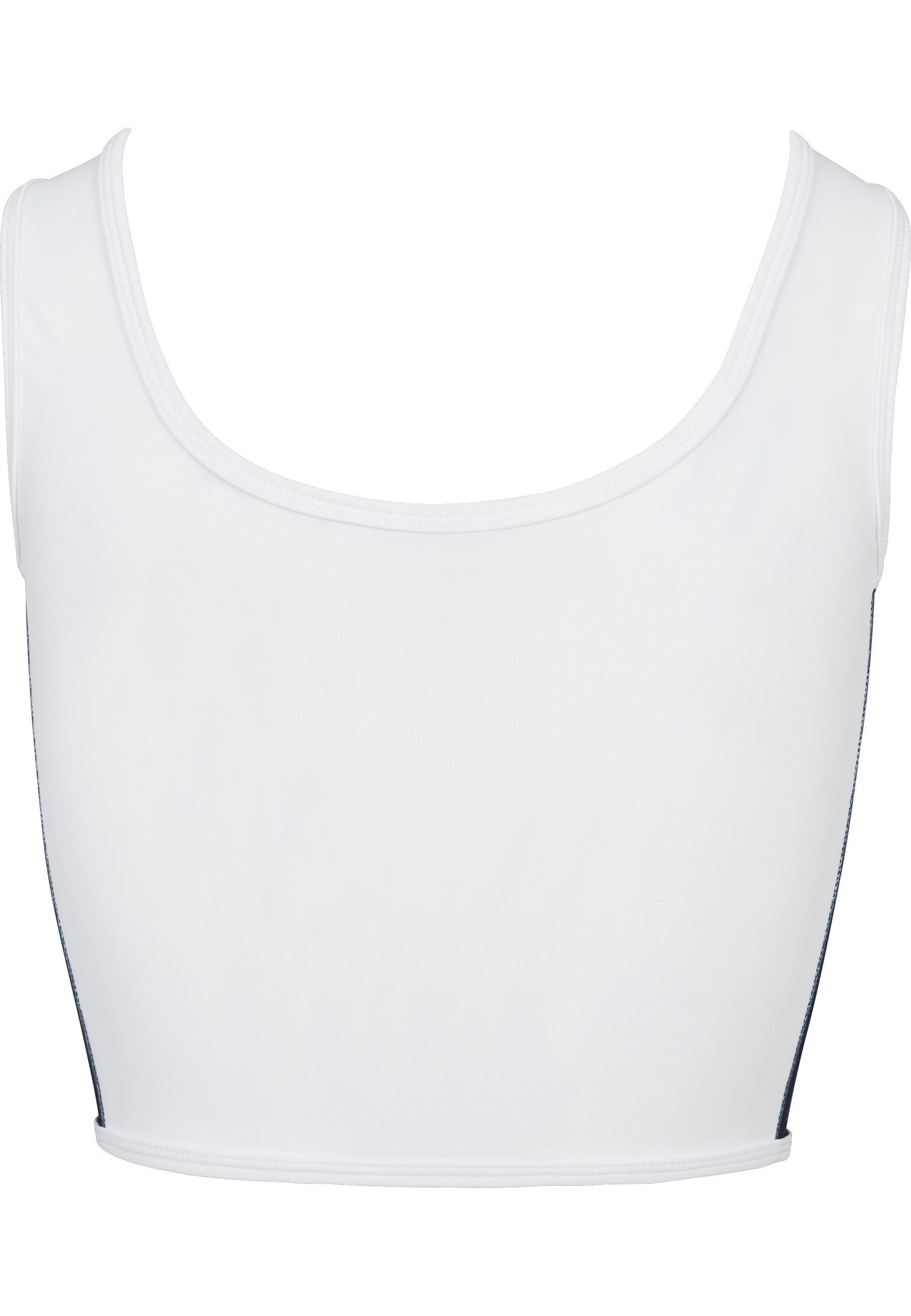 URBAN CLASSICS Tanktop Urban Classics Damen Ladies Side Stripe Cropped Zip günstig online kaufen