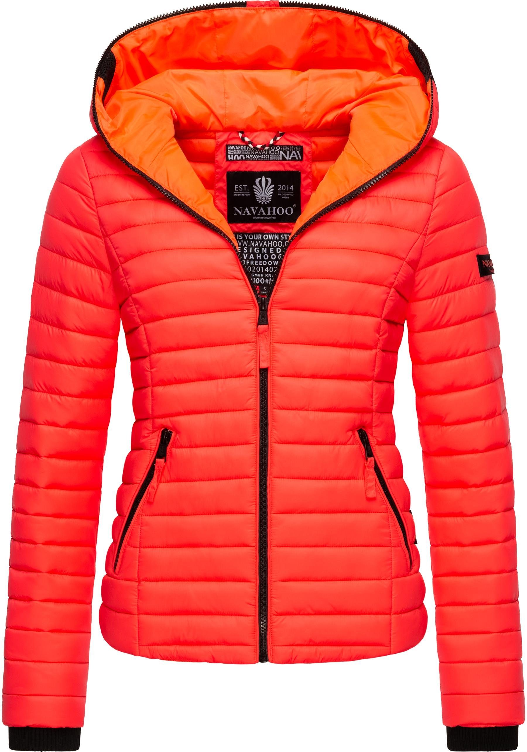 Navahoo Steppjacke "Kimuk" mit Kapuze leichte Übergangsjacke mit Kapuze günstig online kaufen