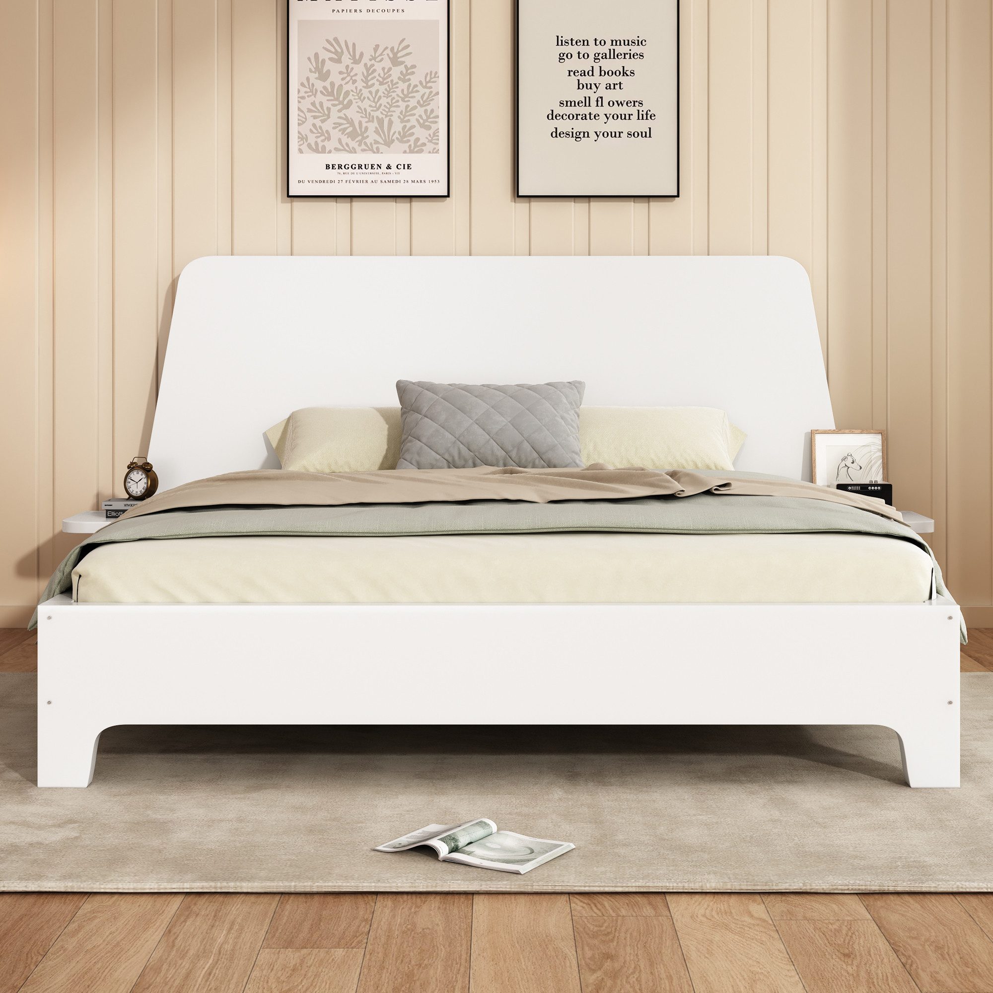 Flieks Massivholzbett, Doppelbett Kinderbett 160x200cm mit günstig online kaufen