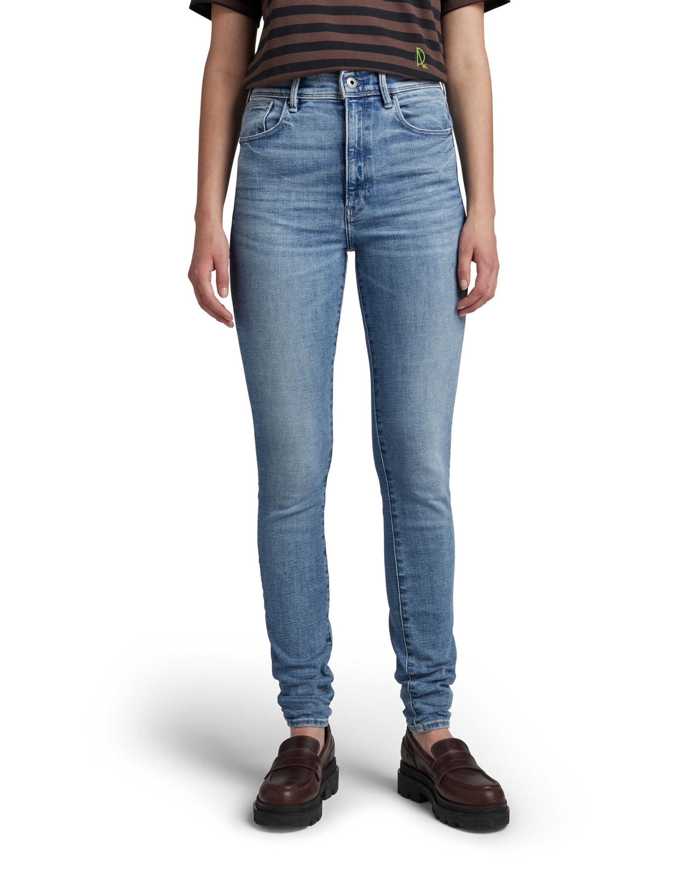 Plain/ohne RAW (1-tlg) G-Star Skinny-fit-Jeans Details