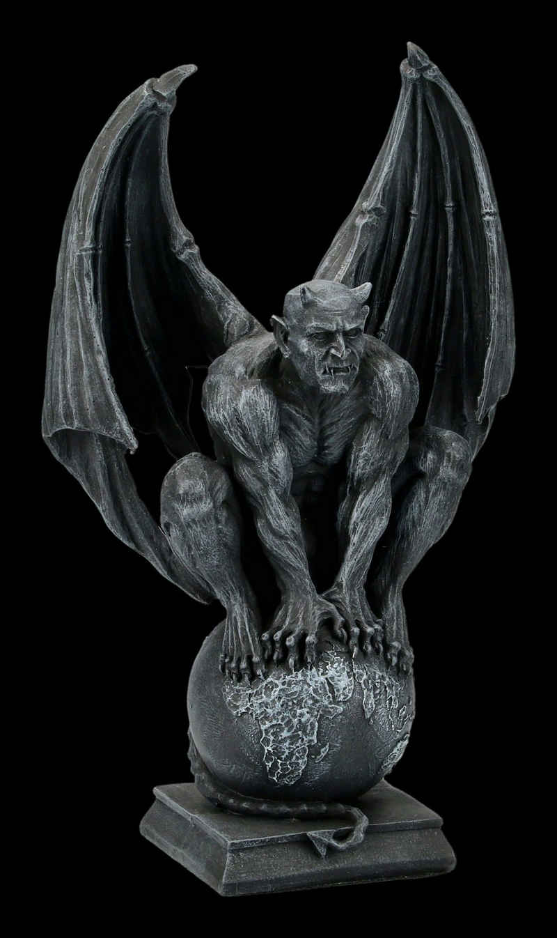 Figuren Shop GmbH Dekofigur Teufel Figur - Grasp of Darkness - Gothic Dekoration Gargoyles