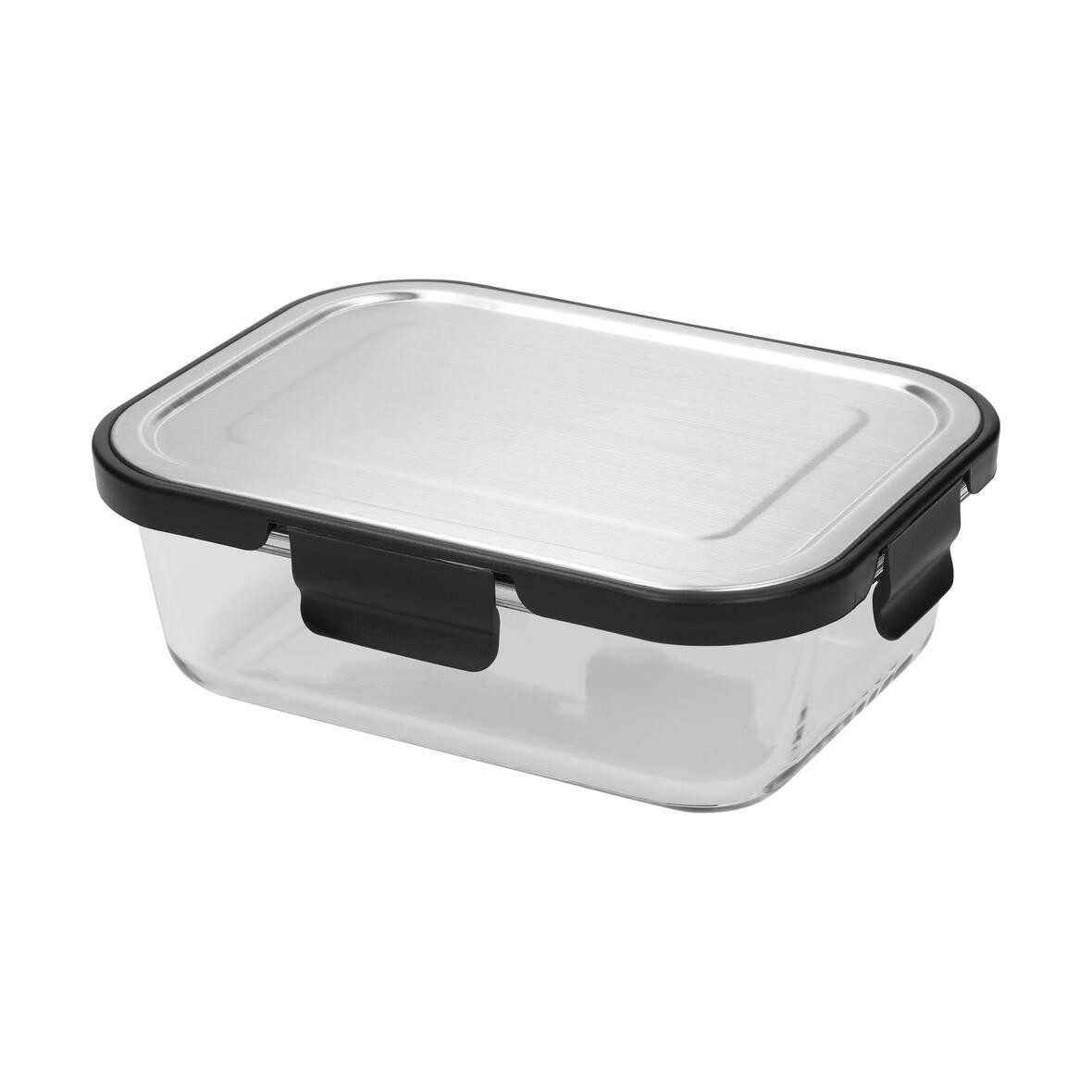 elasto Lunchbox Glasbox LOKA 1040 ml auslaufsichere Meal Prep Box für unterwegs
