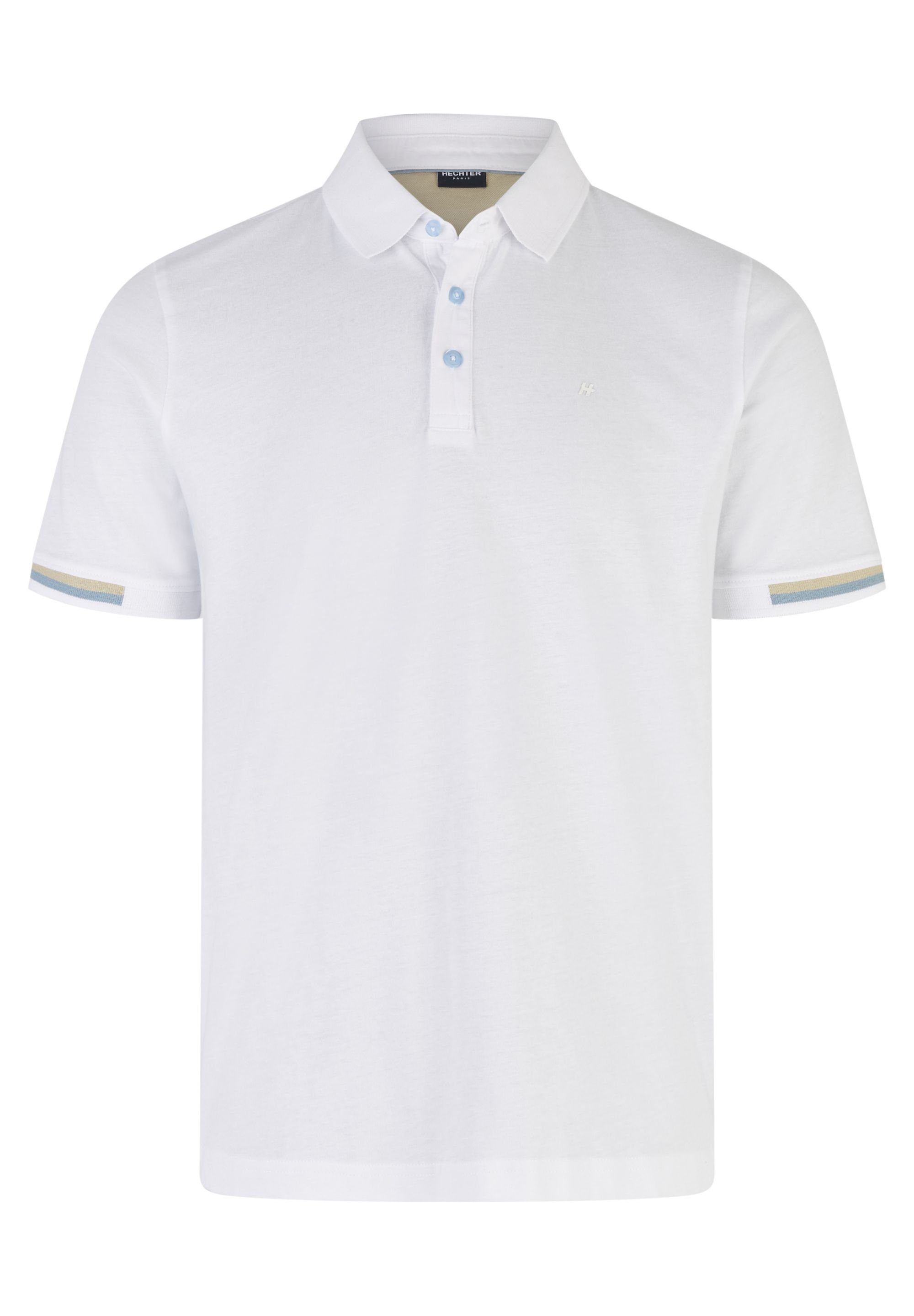 HECHTER PARIS Poloshirt mit polokrage white | Poloshirts