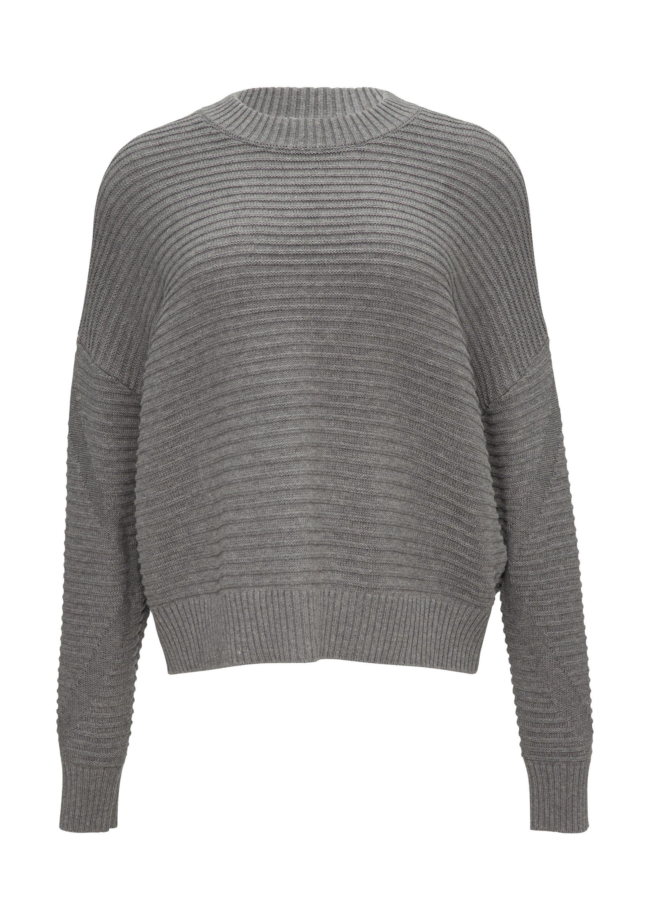 s.Oliver Longpullover Strickpullover Oversized Strickpullover mit günstig online kaufen