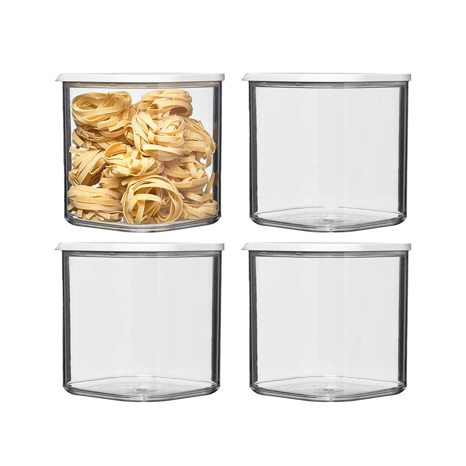 Mepal Vorratsdose Modula Vorratsdose 2750 ml 4er Set, Kunststoff, (4-tlg)