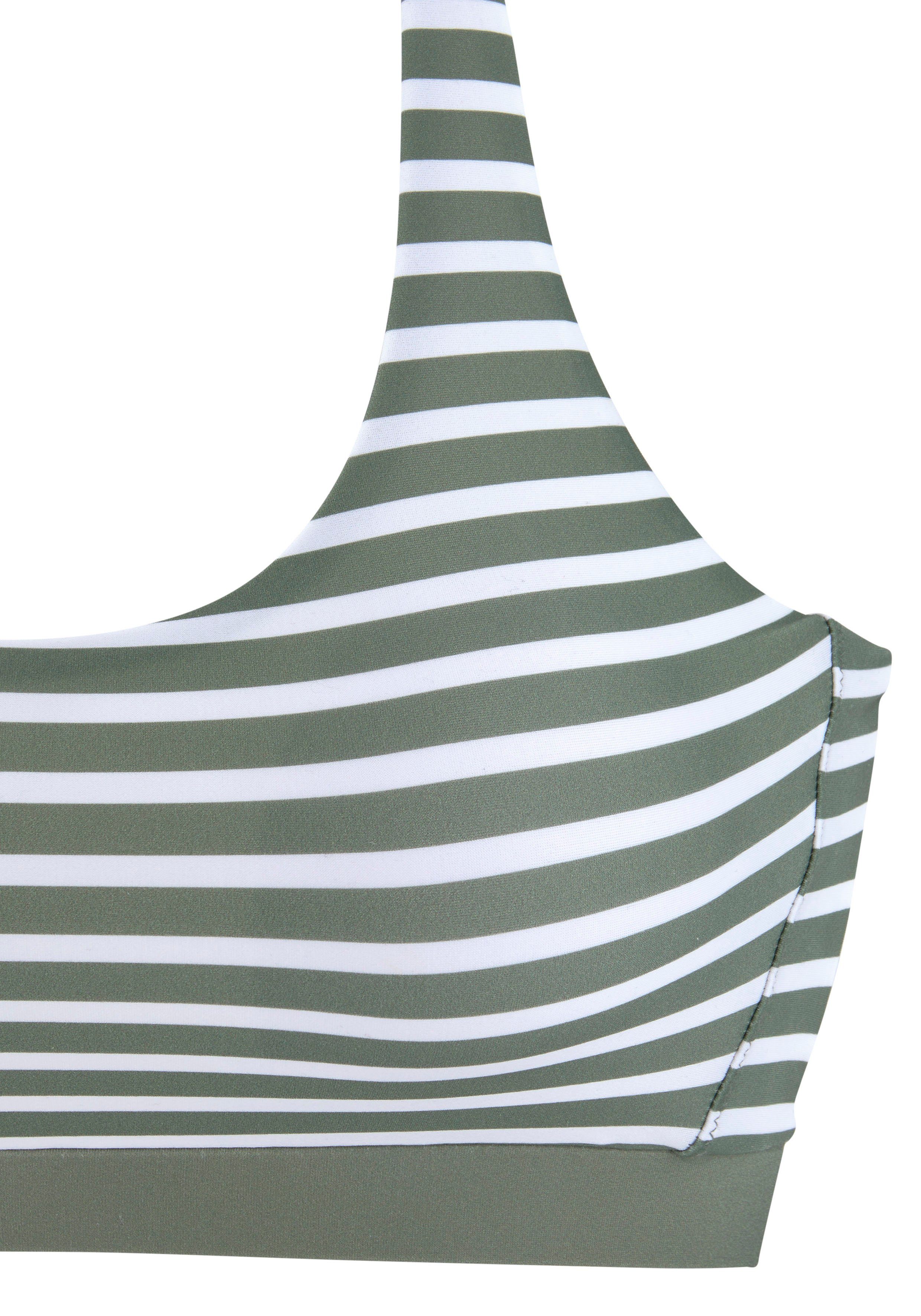 Venice Beach Bustier-Bikini-Top Summer, mit gerkreuzten Trägern