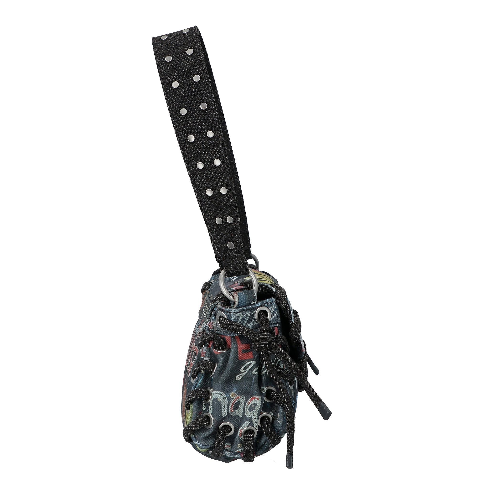 Desigual Schultertasche Pizzicato, Polyurethan