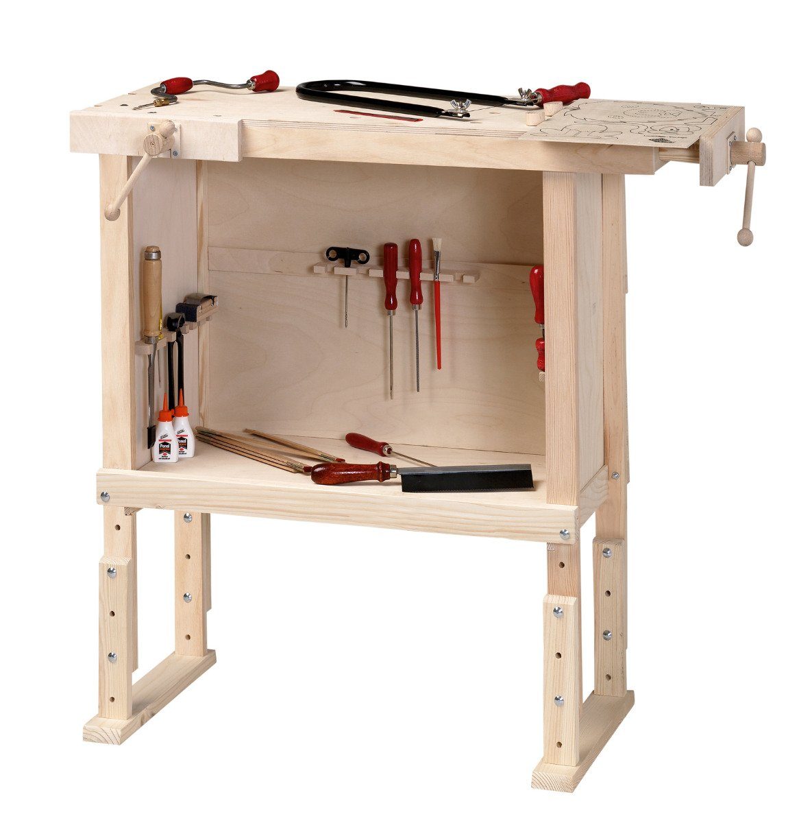 Pebaro Werkbank Die Werkkiste - Pebaro 489 Kinderwerkbank