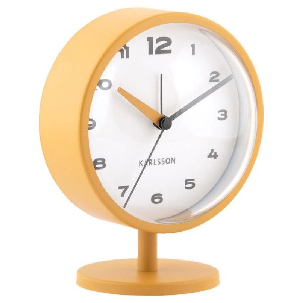 Karlsson Uhr Wecker Brisk Dome Alarm Clock Ochre Yellow günstig online kaufen