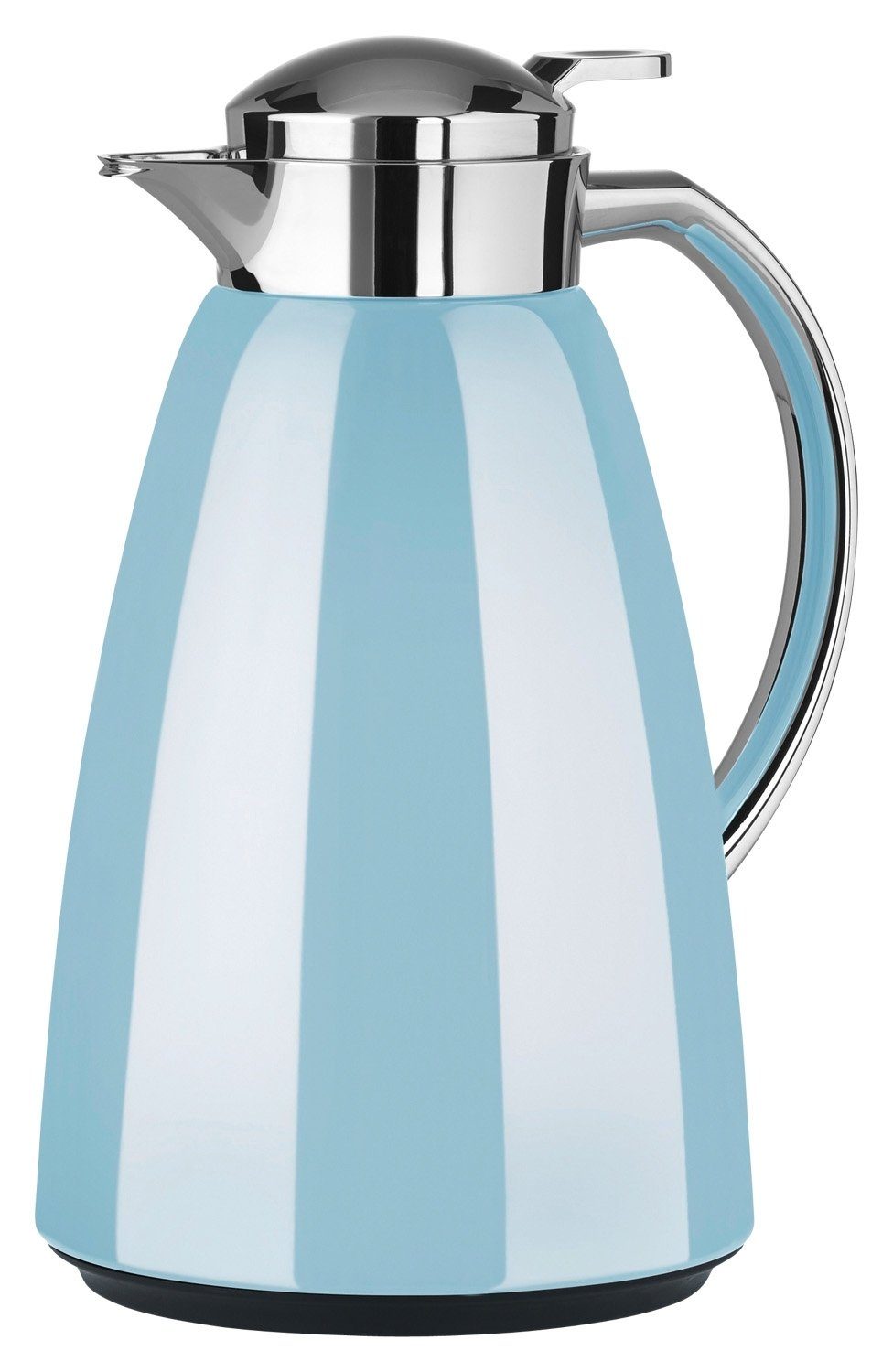 Emsa Isolierkanne CAMPO, Isolierkanne, Pastellblau, 1 Liter, (1-St), Auslaufsicher