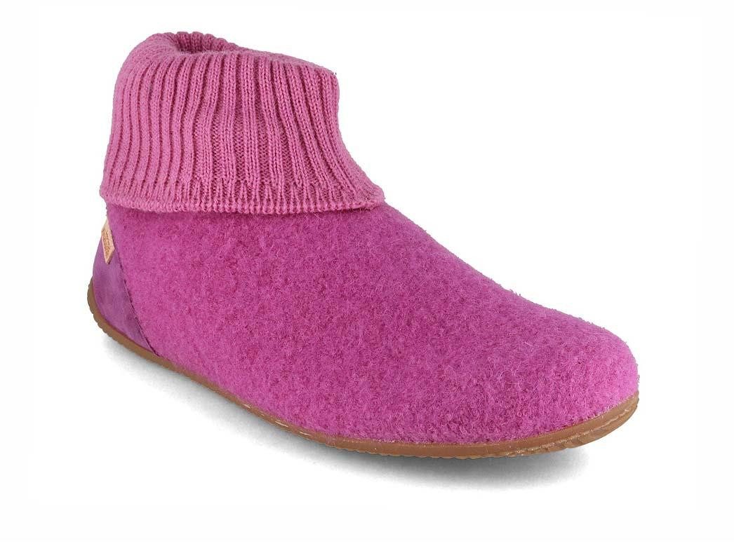 Living Kitzbühel Hüttenschuhe uni Damen, mauve haze, winter Hausschuh temperaturregulierend