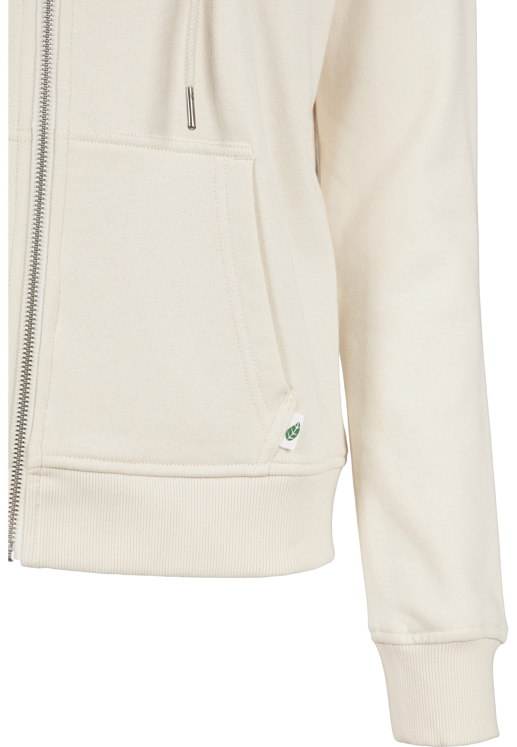 URBAN CLASSICS Sweatjacke Urban Classics Damen Ladies Organic Terry Zip Hoody (1-tlg)