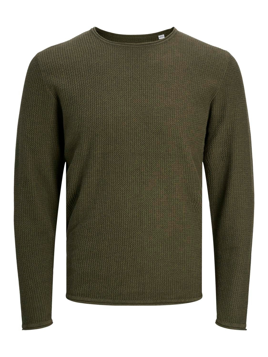Jack & Jones Rundhalspullover JJECOOPER KNIT günstig online kaufen