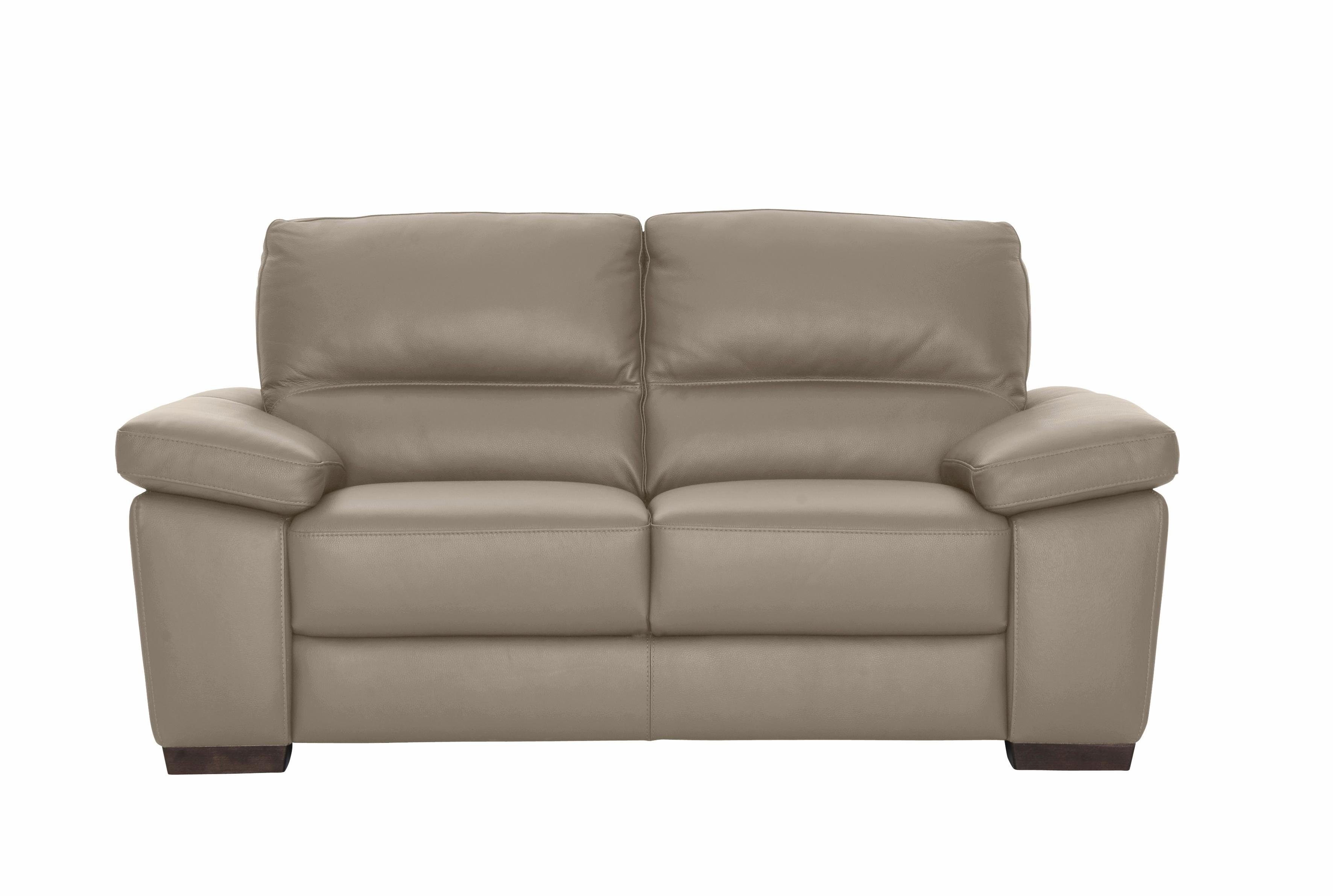 CALIA ITALIA 2-Sitzer Gaia, hochwertiges Ledersofa mit erstklassigem Sitzkomfort, edles Design, in zwei hochwertigen Lederqualitäten