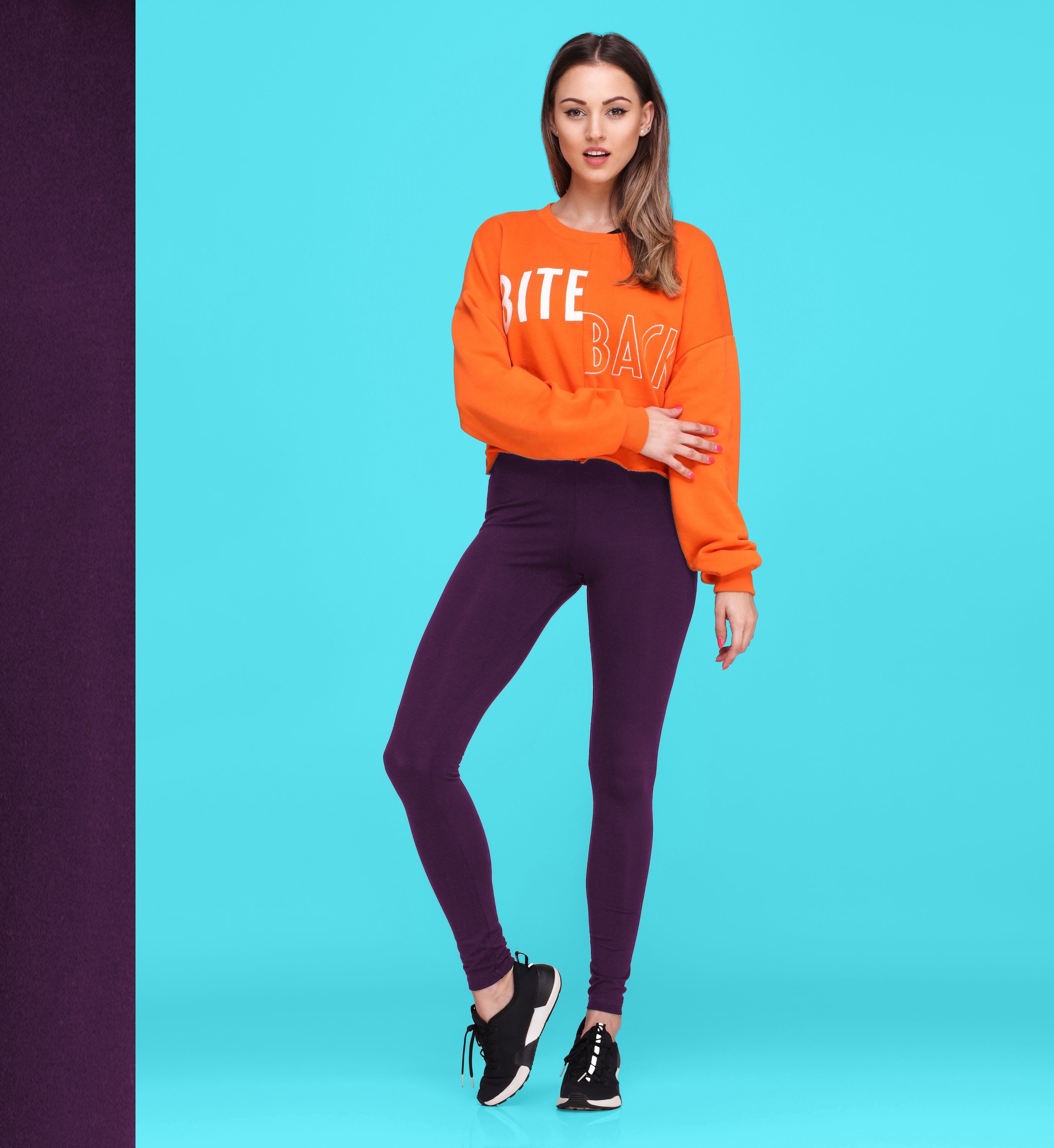 Bellivalini Leggings Damen Viskose Hose BLV50-147 (1-tlg) atmungsaktiv günstig online kaufen