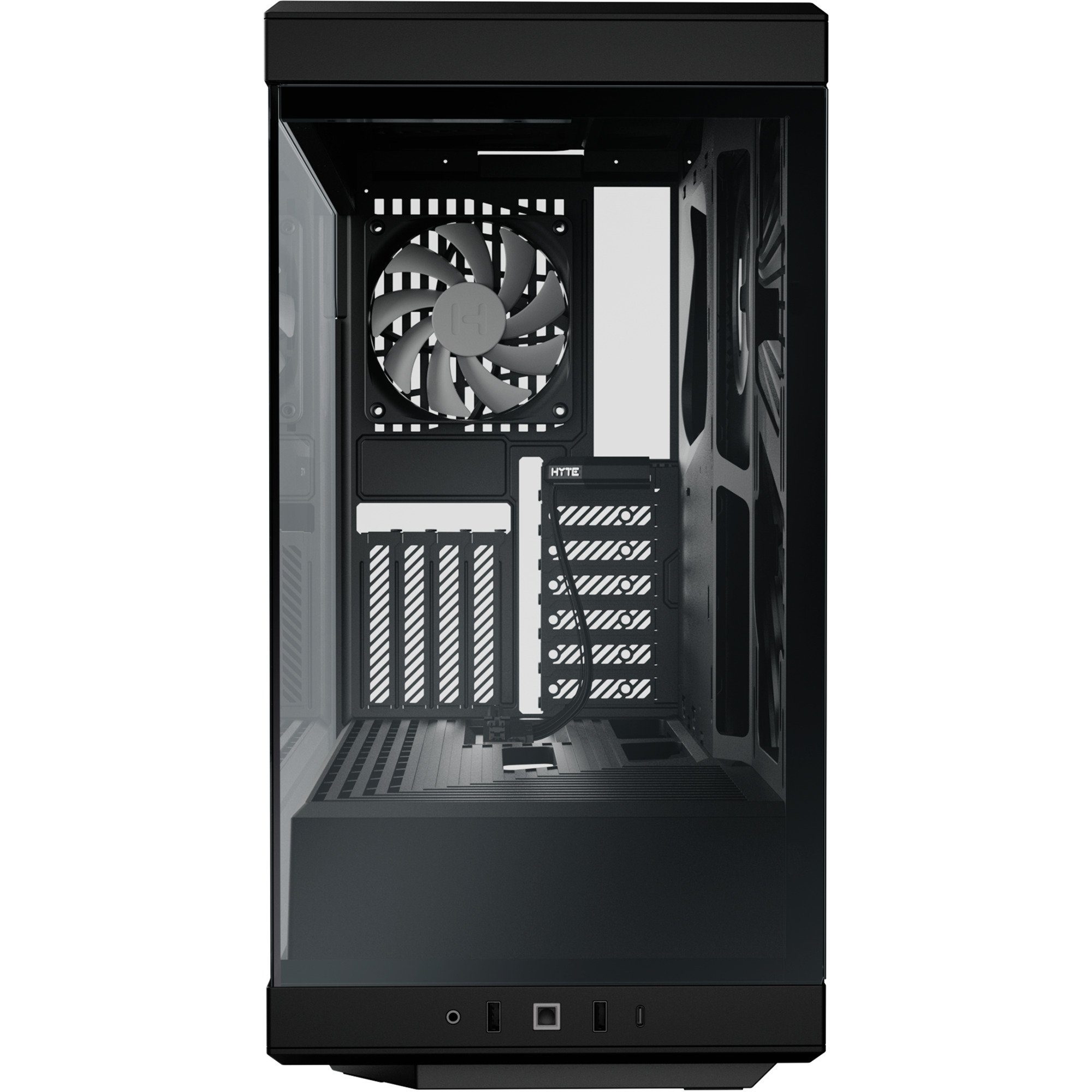 Hyte PC-Gehäuse HYTE Y40, Tower-Gehäuse, (Tempered Glass)