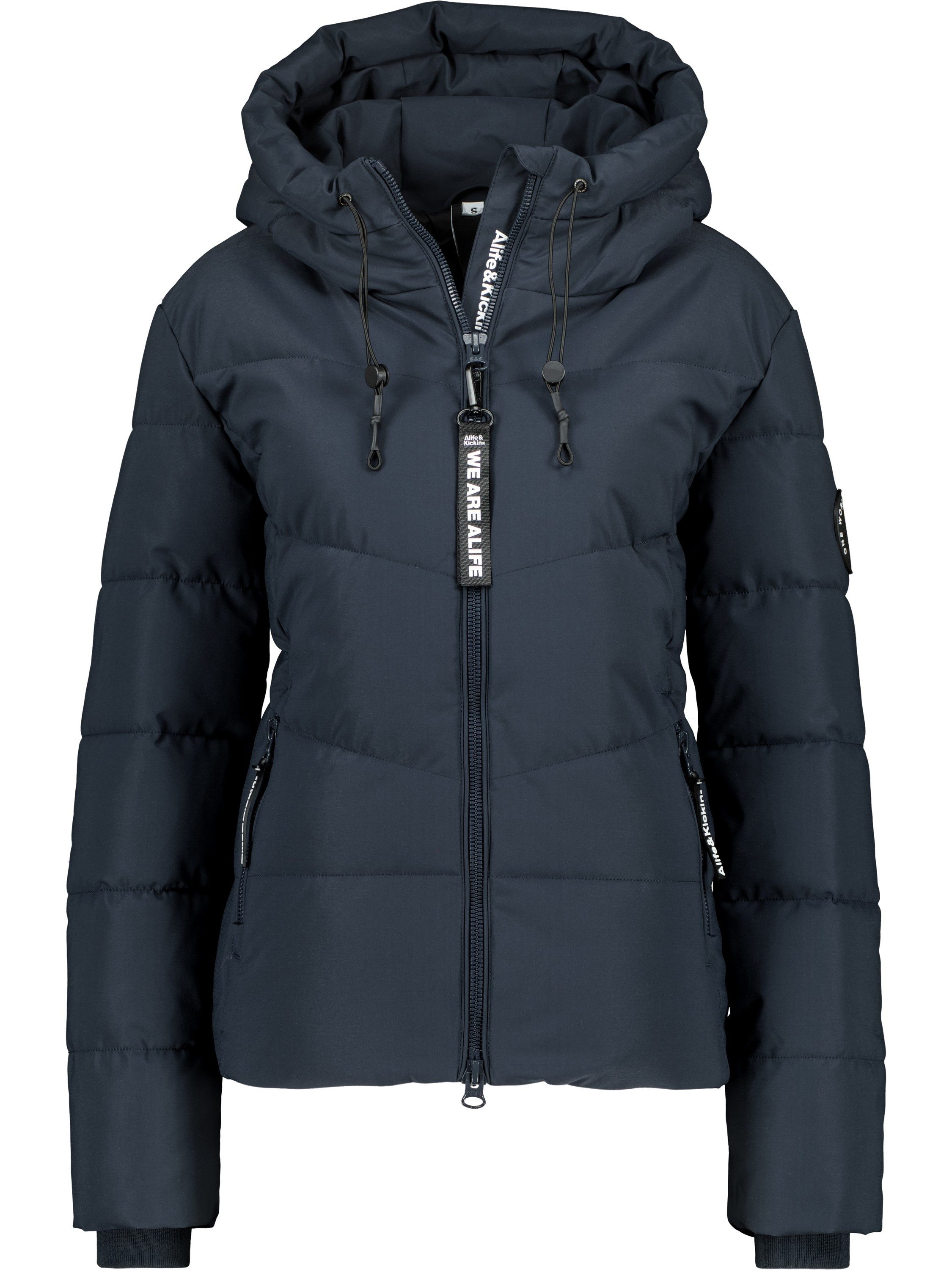 Alife & Kickin Winterjacke Michaela Steppjacke Pufferjacket mit Kapuze