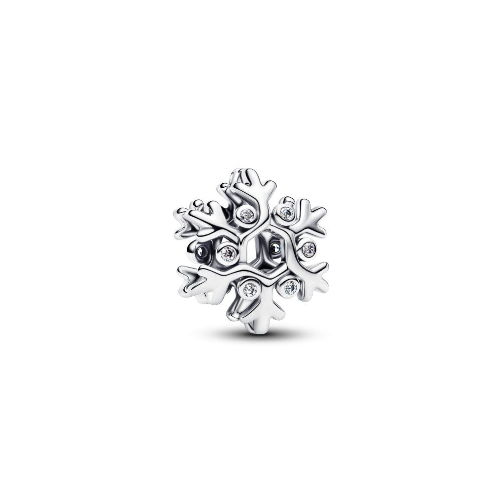Pandora Charm-Einhänger Pandora Moments Schneeflocken-Charm 794249C01 (1-tlg)