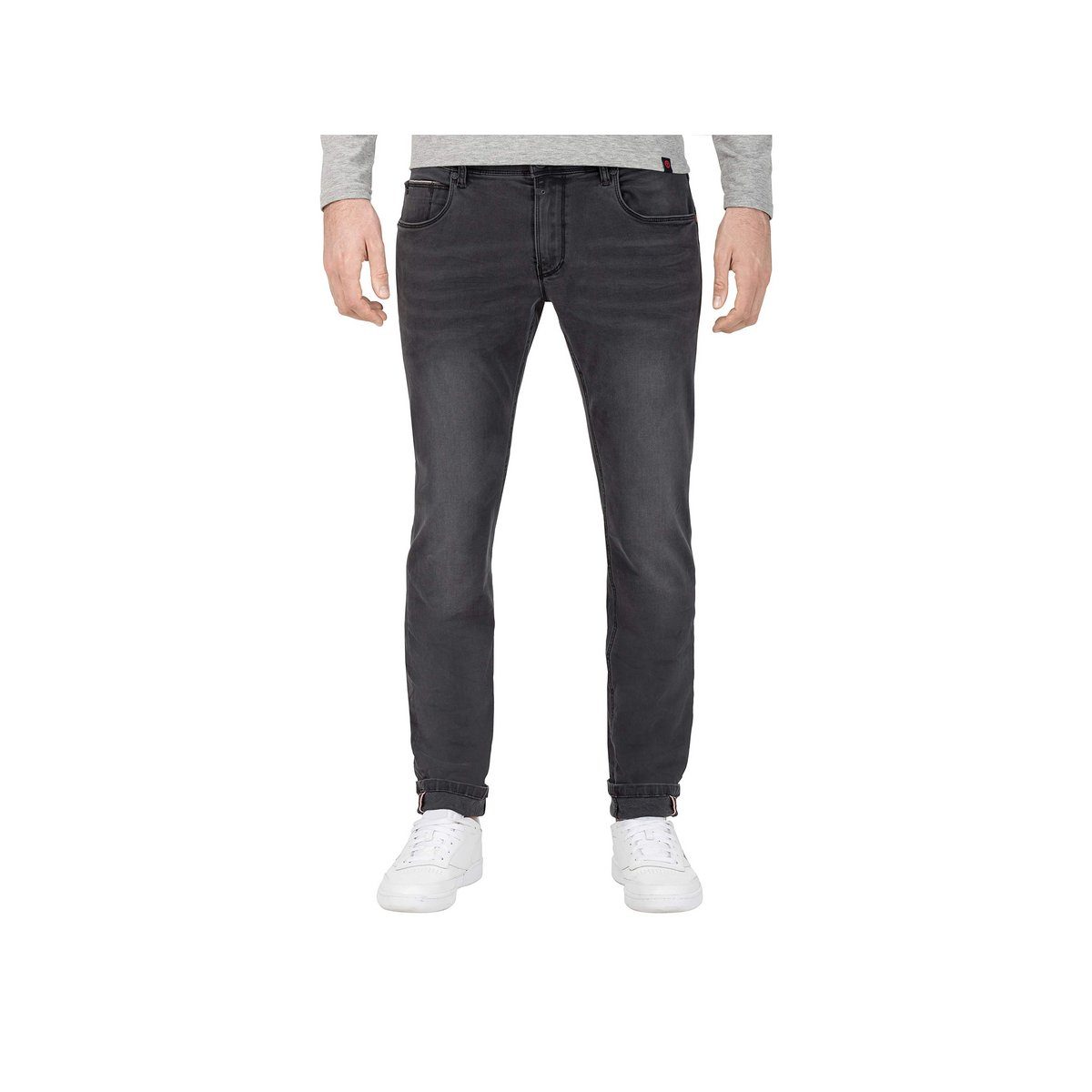 TIMEZONE 5-Pocket-Jeans schwarz regular (1-tlg)