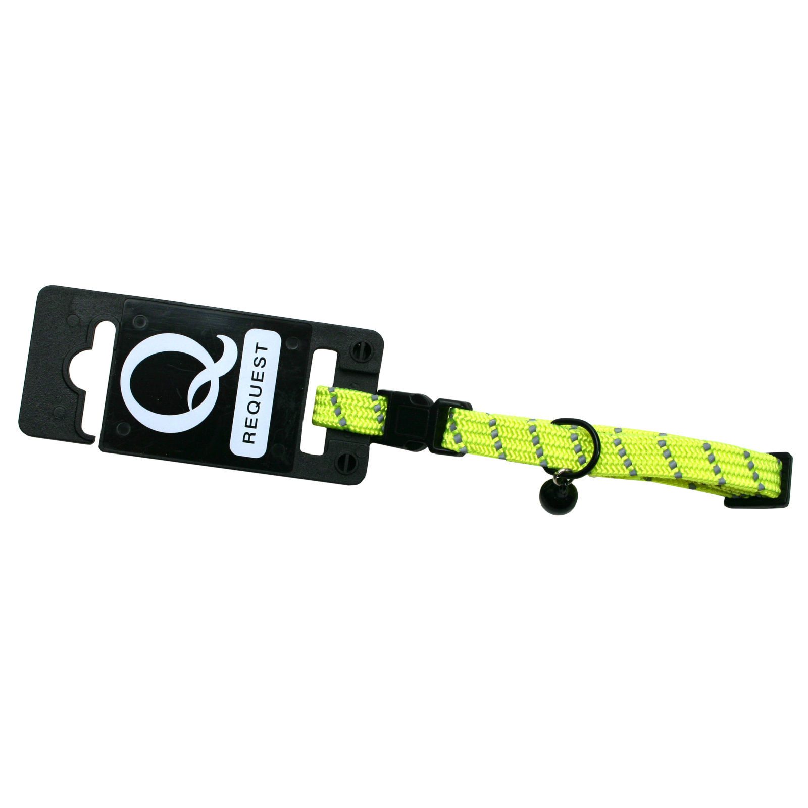 Tyrol Tier-Halsband TYROL Katzenhalsband mit Sicherheitsverschluss, reflektierend, Neon..., Nylon