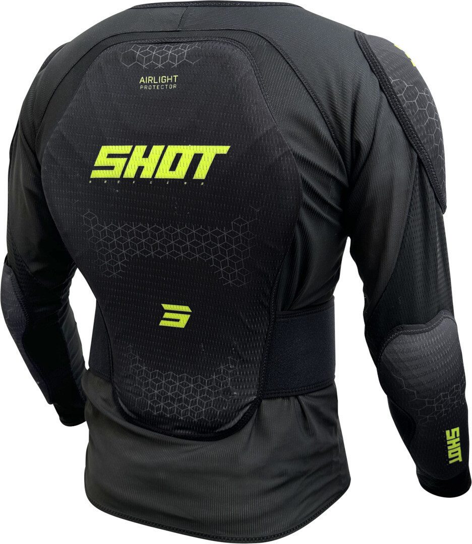 Shot Protektorenjacke Airlight Protektorenjacke, Atmungsaktiv belüftet protektoren