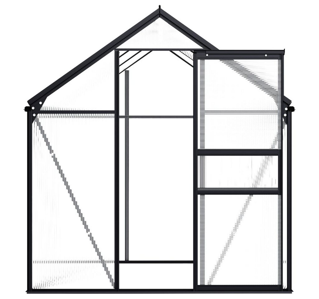 DOTMALL Gewächshaus aus Aluminium 3,61 ... DOTMALL Gewächshaus aus Aluminium 3,61 ...