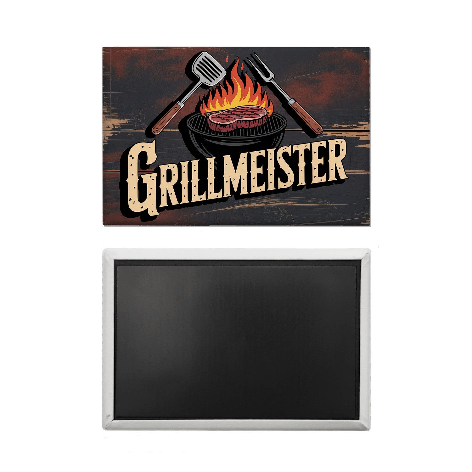 speecheese Magnet Grillmeister Souvenir Magnet für BBQ-Enthusiasten