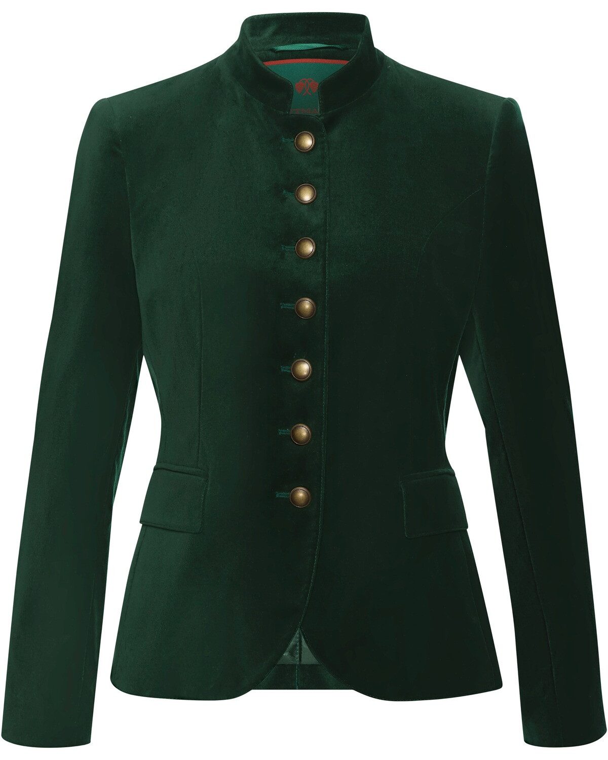 Trachtenjacke Stehkragenjacke Samt