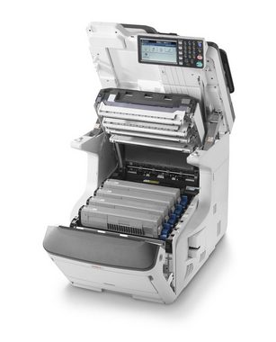 OKI Oki MC883dnct A3 Multifunktions-Farblaserdrucker, 2. Papierfach Multifunktionsdrucker