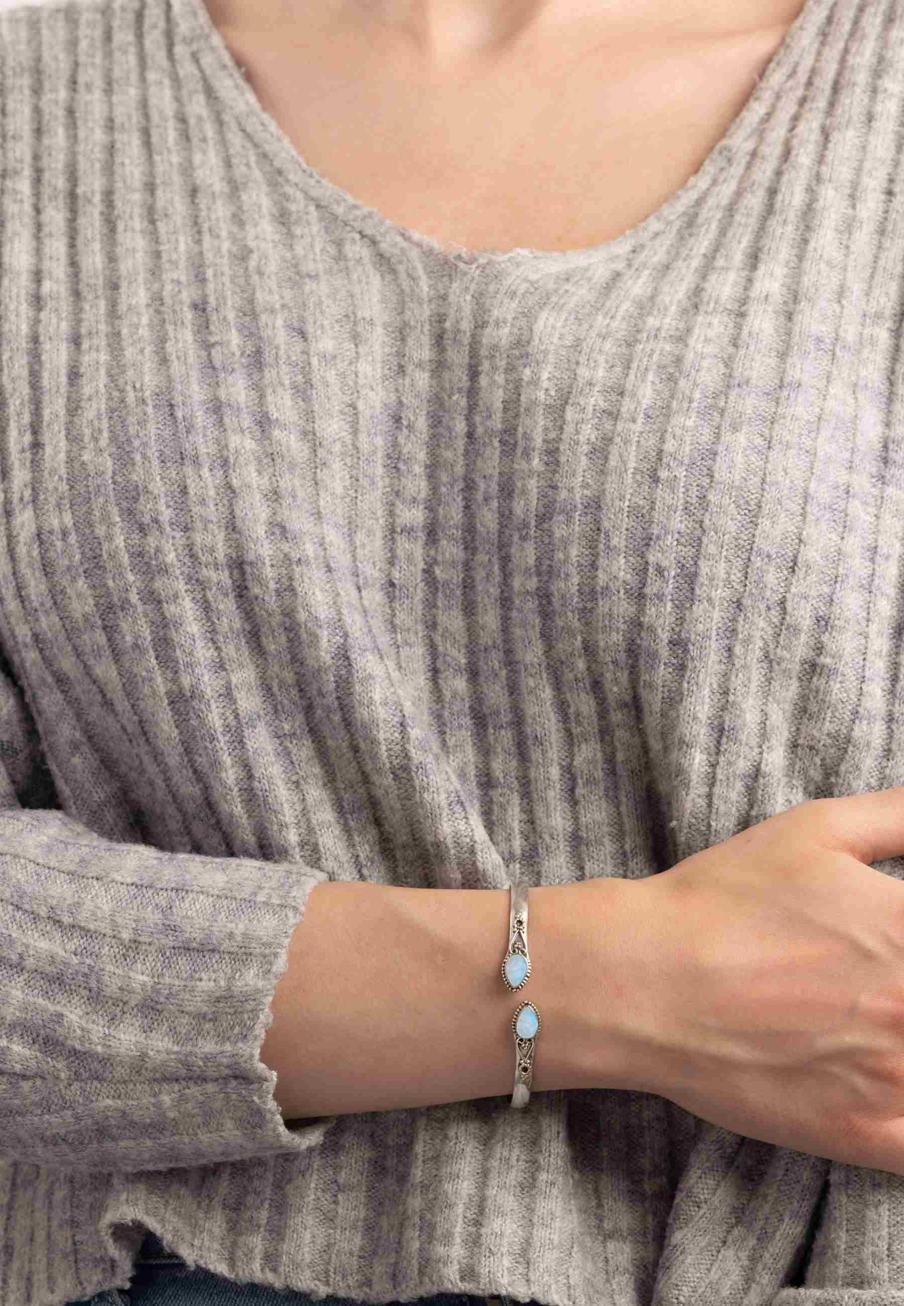 mantraroma Silberarmband SAWIRO aus 925 Silber günstig online kaufen
