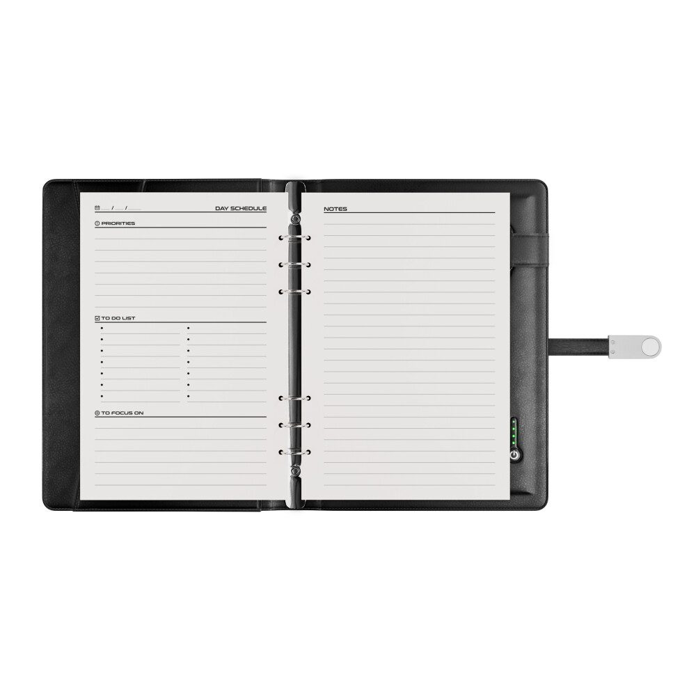 prio prio 5in1 Multifunktions-Notebook (Powerbank, Ladegerät) schwarz Smart-Home-Zubehör