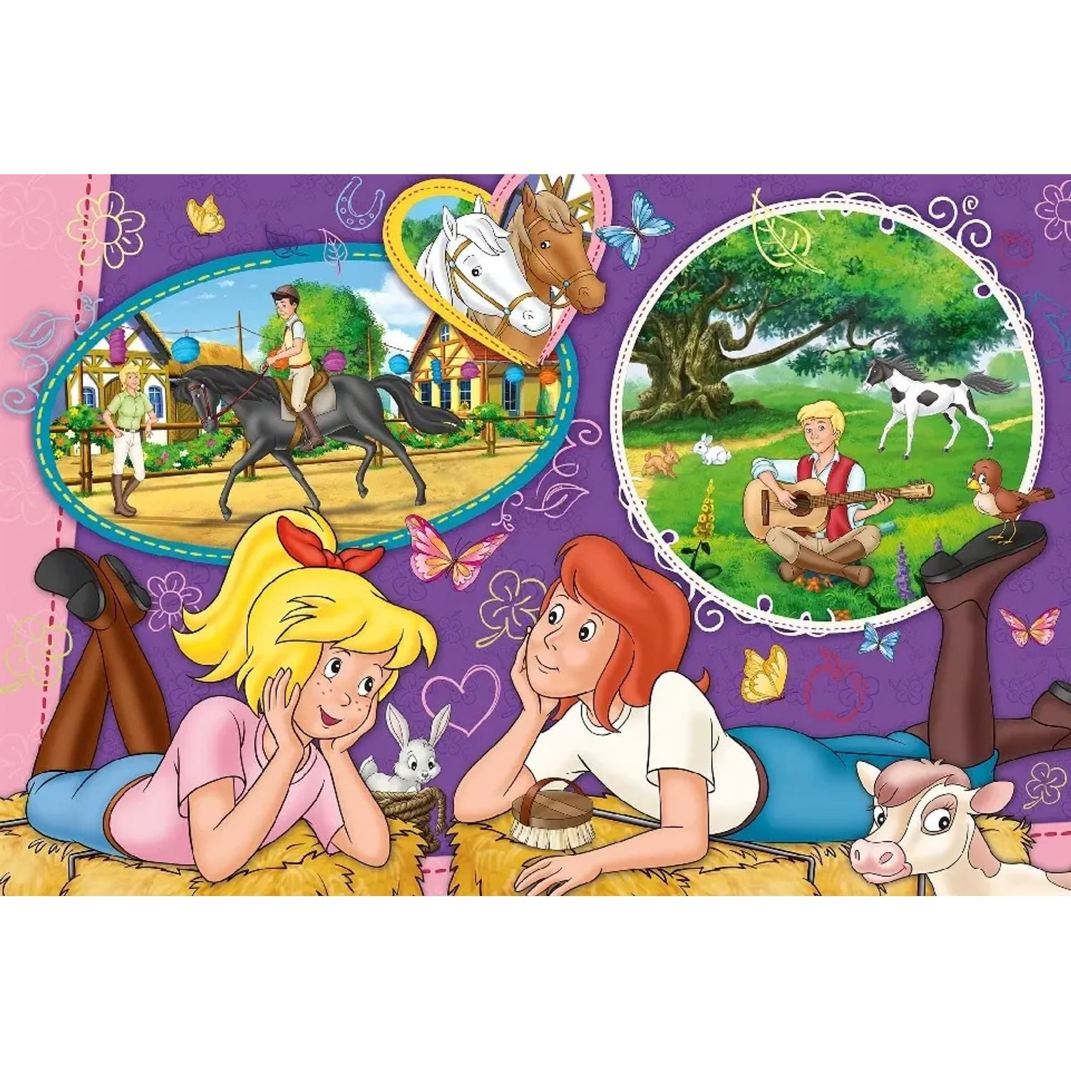 Schmidt Spiele Puzzle Bibi & Tina, Freundinnen für immer (Kinderpuzzle), 199 Puzzleteile
