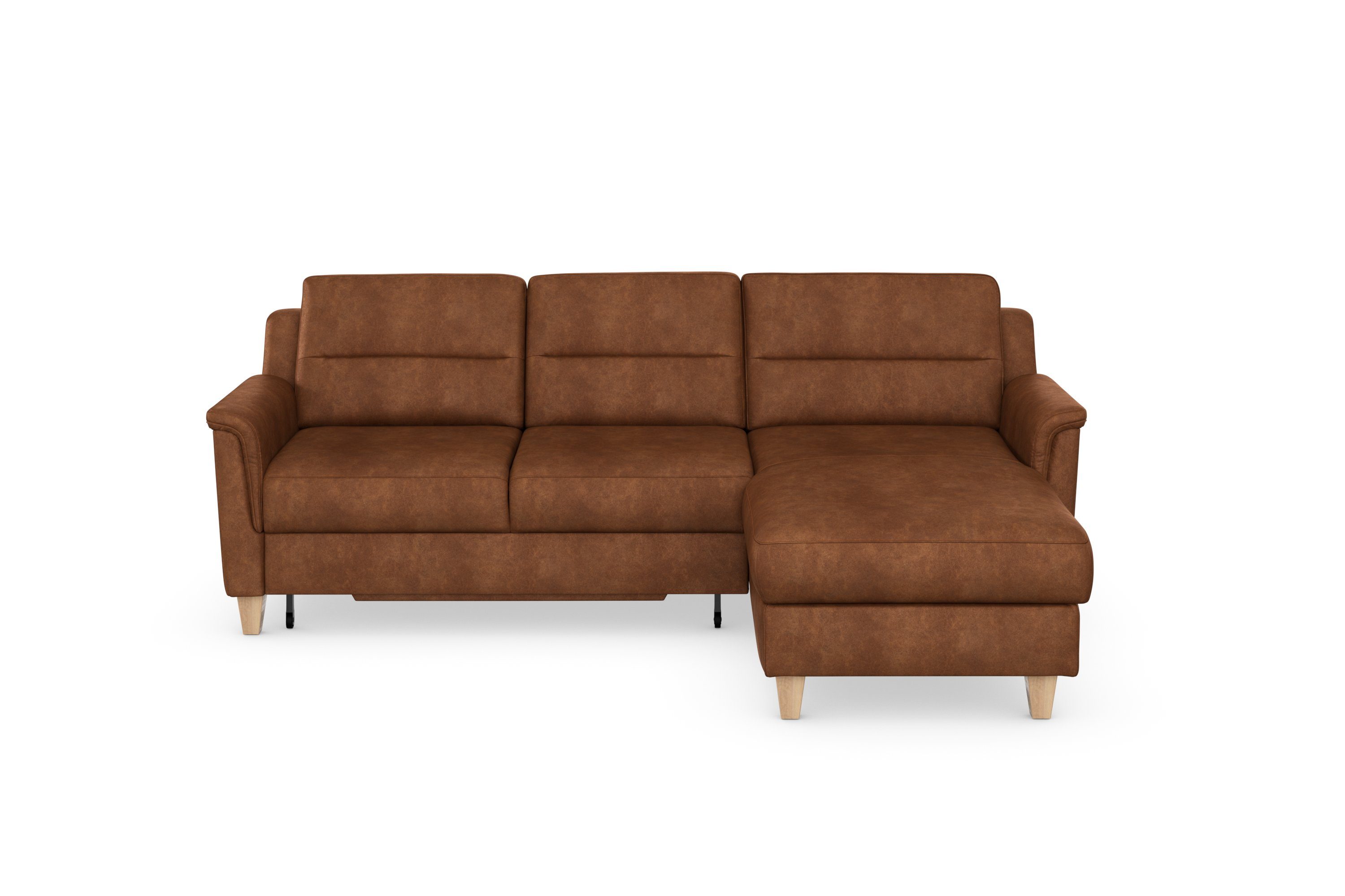 sit&more Ecksofa "Farö L-Form", inklusive Federkern, wahlweise mit Bettfunk günstig online kaufen