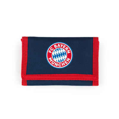 FC Bayern München Geldbörse Geldbeutel - Brieftasche, Mia san Mia blau/rot