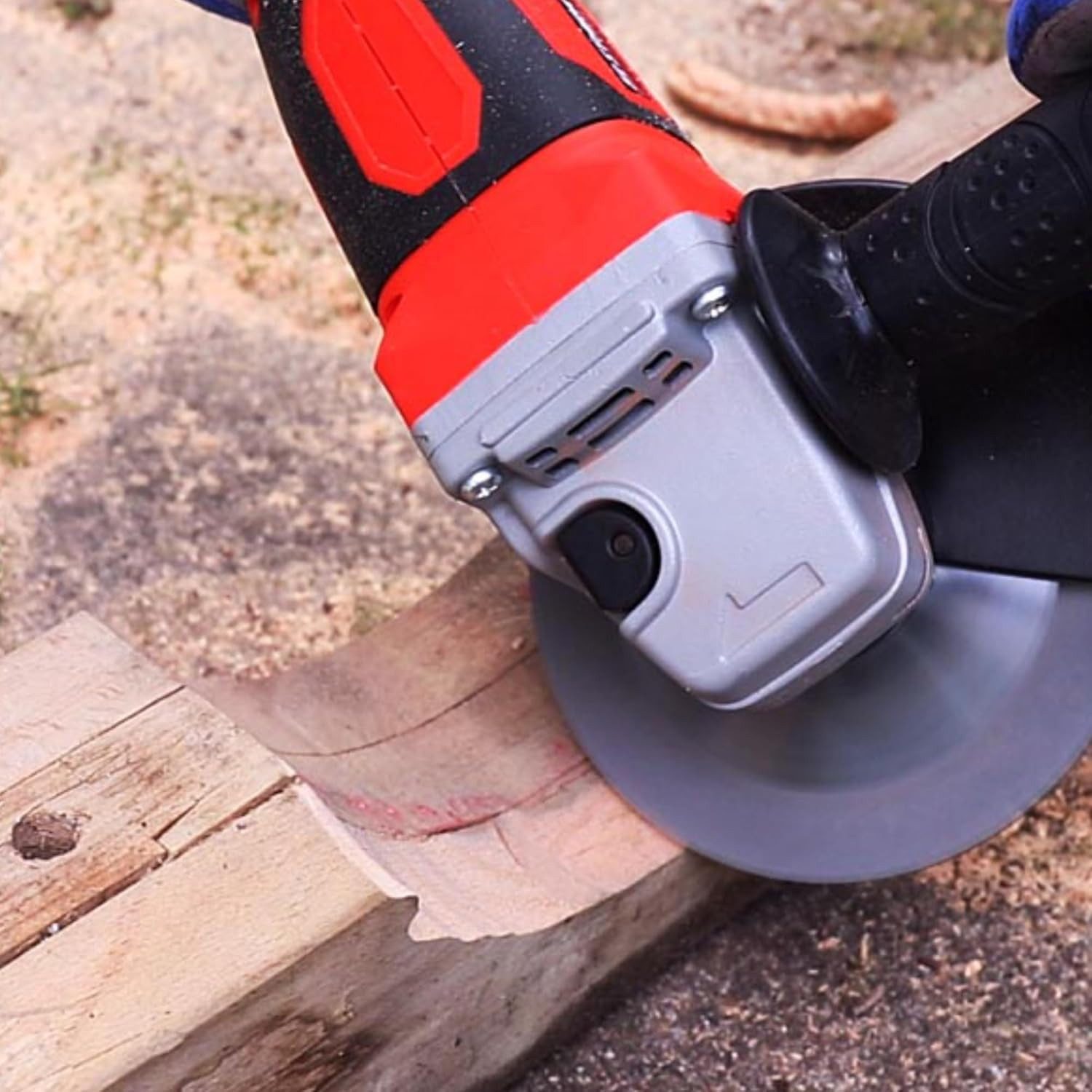 S&R Trennscheibe für Holz 115 mm, Multi Material, Wolframkarbid Hartmetall Zähne, Ø 115 mm, (115 mm x 3.8 mm x 22,23/20 mm mit Reduzierring), für Hartholz, Weic – Bild 4 von 5