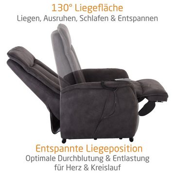 Raburg TV-Sessel Marie, elektrische Aufstehhilfe, 2 Motoren, viele Farben & Stoffe, Liege- & Relaxfunktion, Taschenfederkern, bis 120 kg