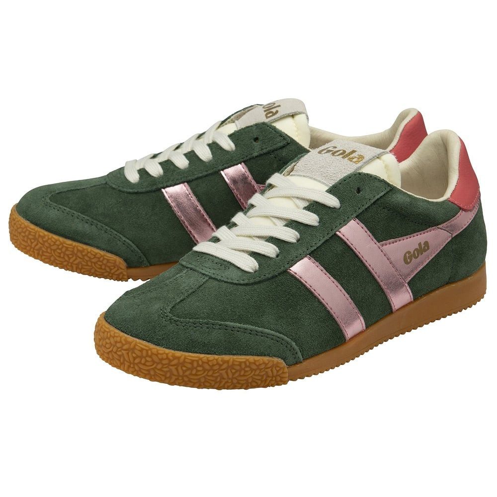Gola Elan Glitz 2025 immergrün/rosa/korallrot Damen Sneaker günstig online kaufen
