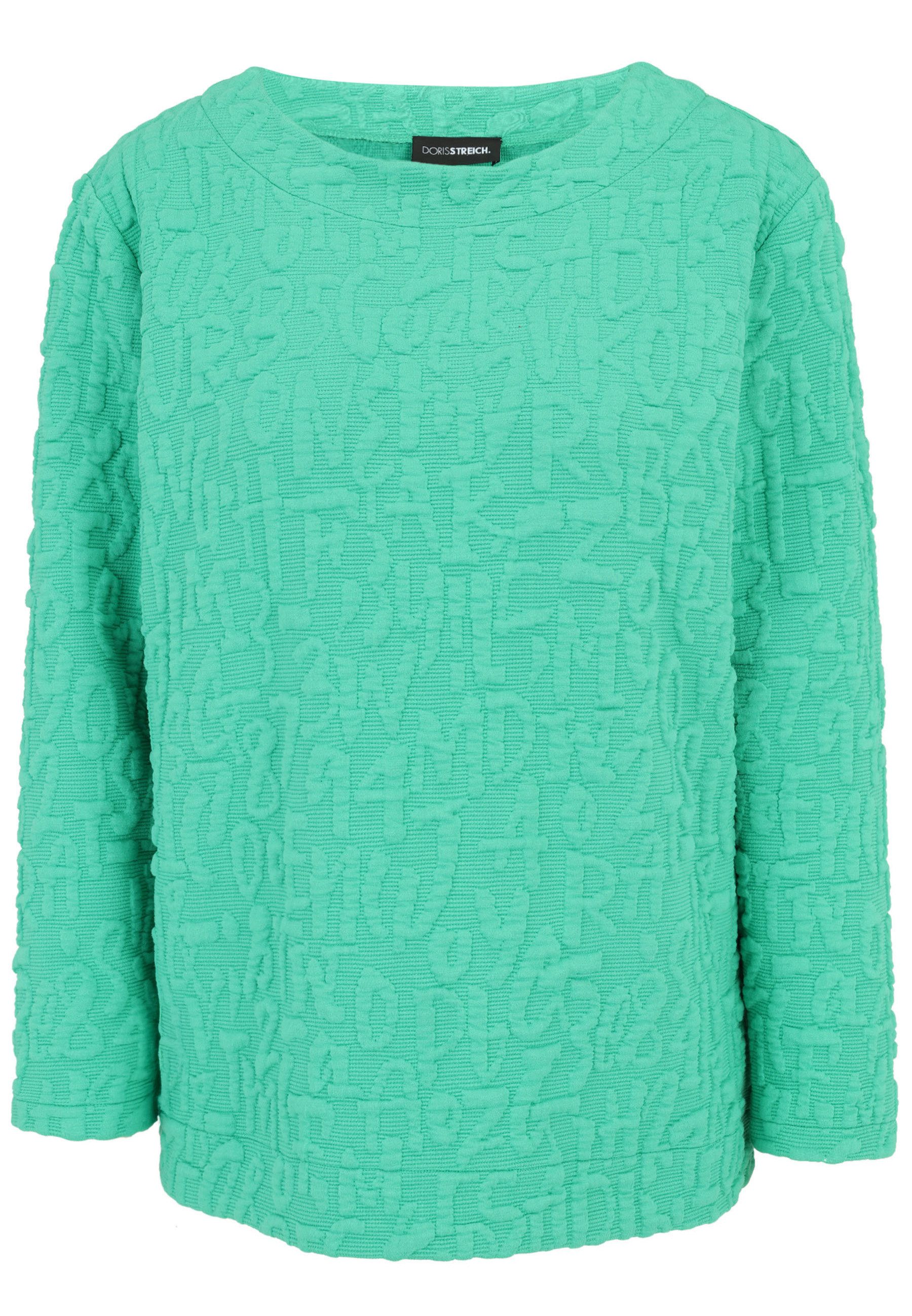 Doris Streich Sweatshirt mit Grafik-Jacquard günstig online kaufen