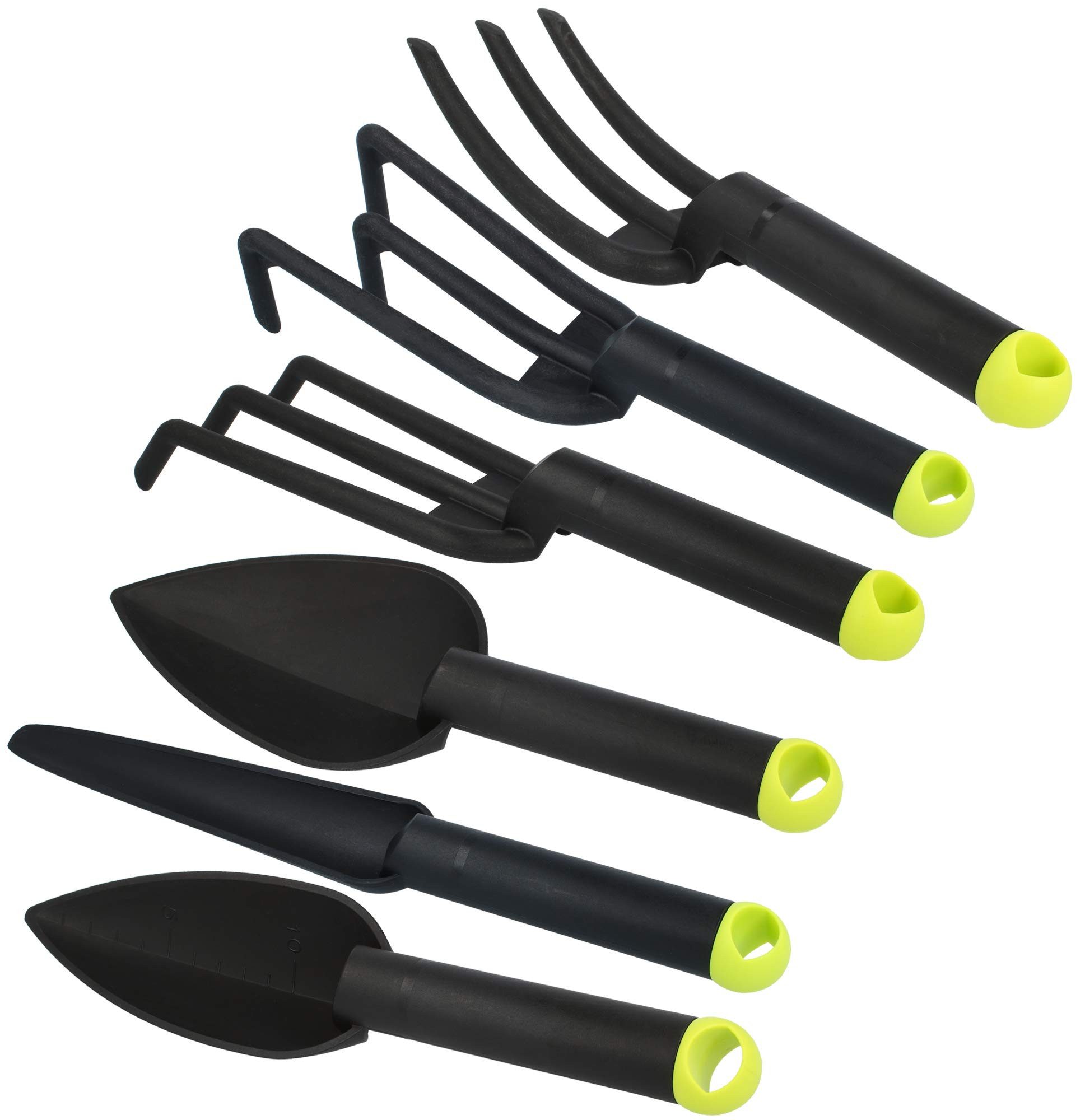 com-four Gartenpflege-Set Garten-Werkzeug-Set