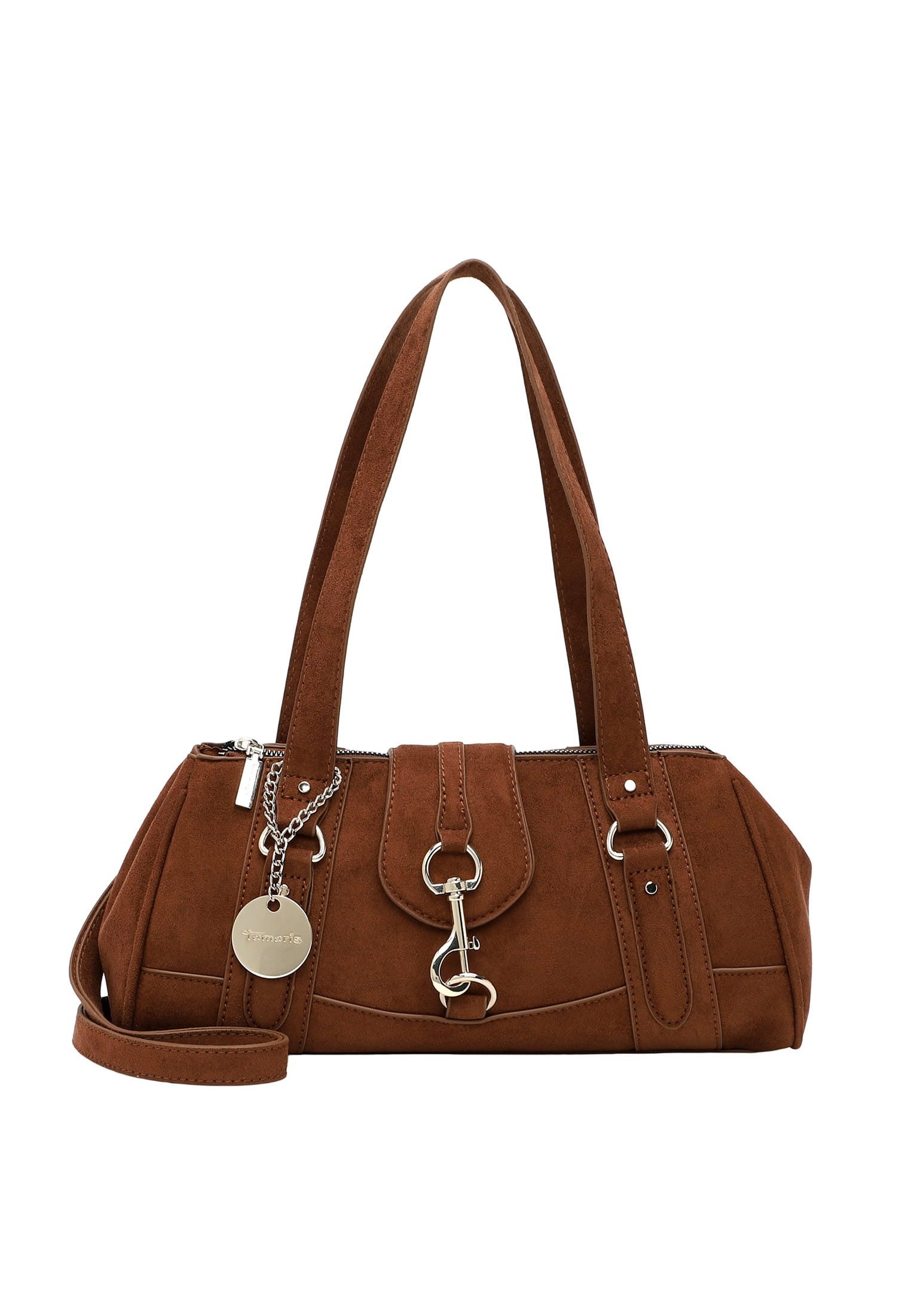 Tamaris Shopper TAS Marina Suede, Logo Anhänger
