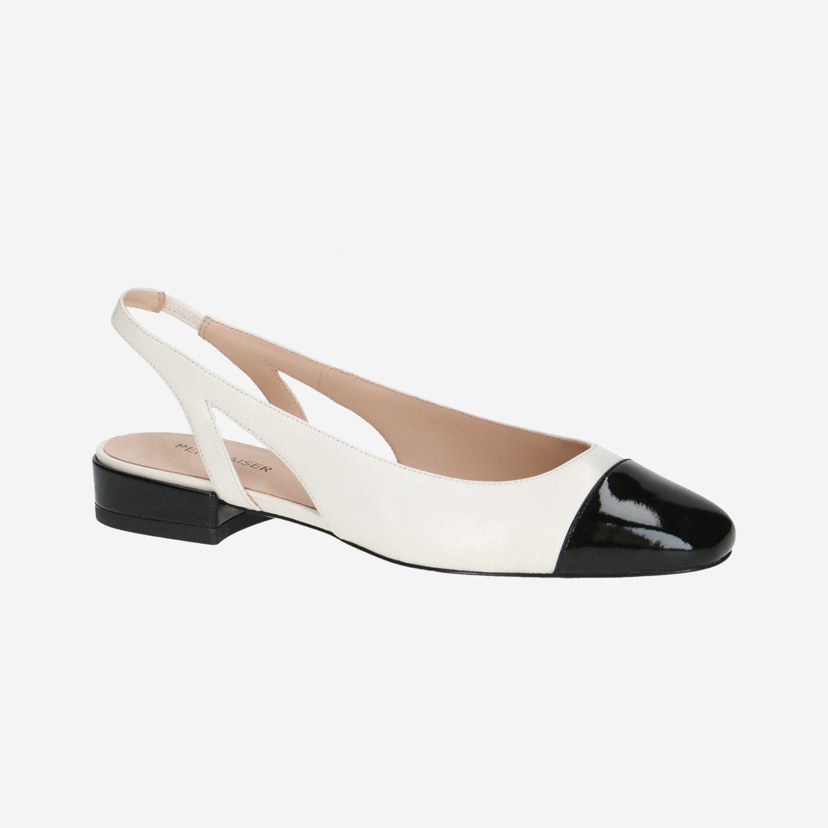 Peter Kaiser Peter Kaiser 79440 134, Peeptoes & Slingpumps, Weiß,kombiniert günstig online kaufen