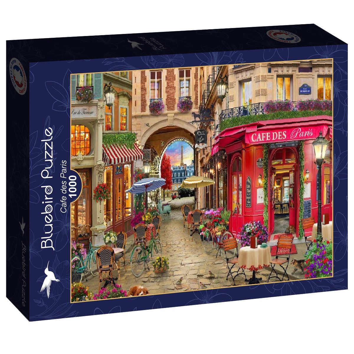 Bluebird Puzzle Puzzle Cafe des Paris, Puzzleteile günstig online kaufen