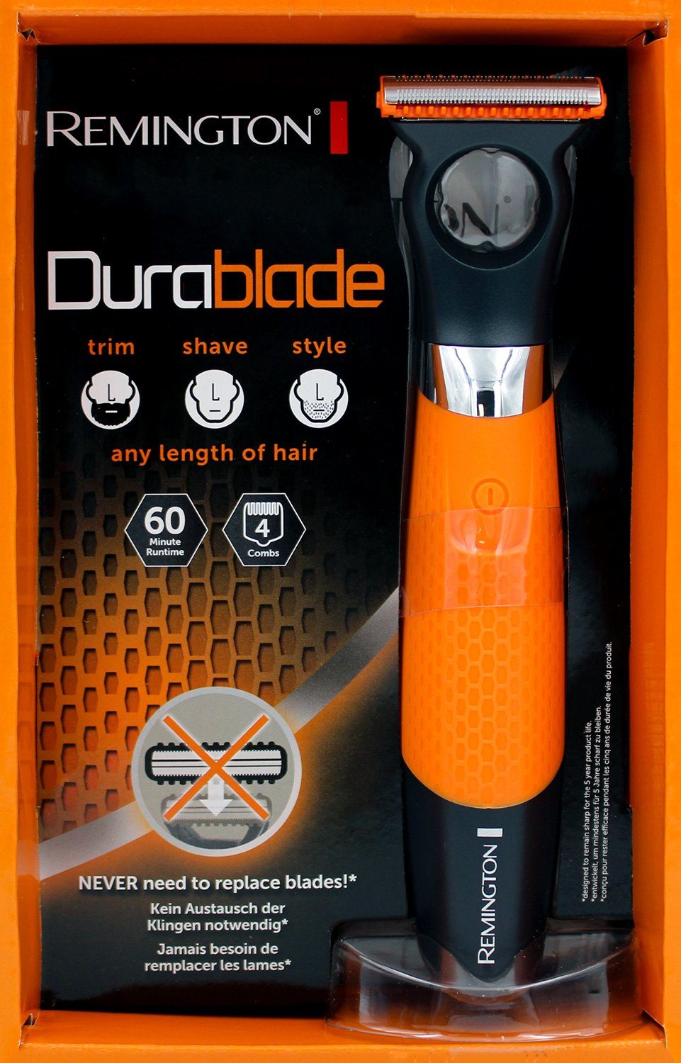 Remington Bartschneider Remington MB050 DuraBlade Groomer Wet&Dry Akku ...