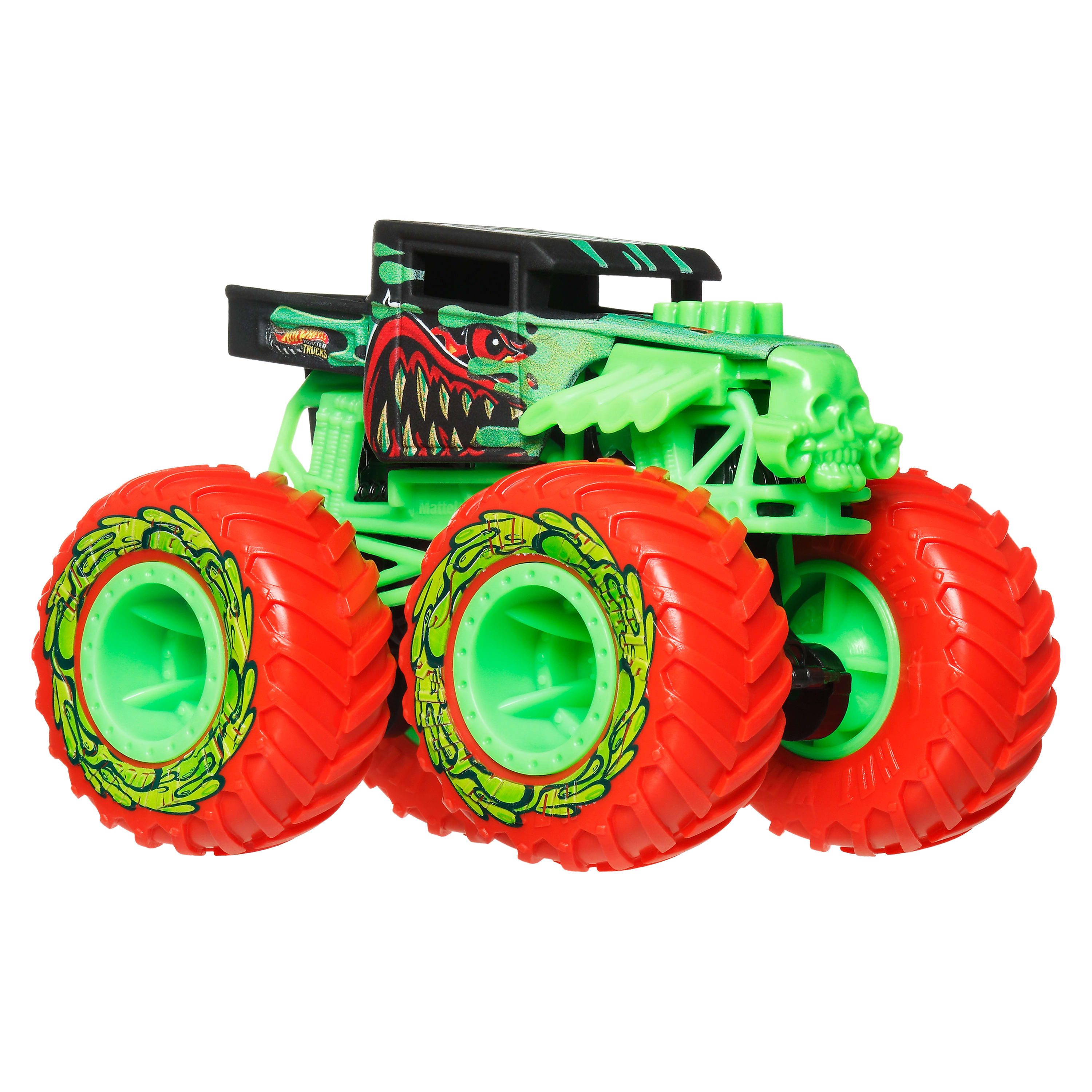 Hot Wheels Spielzeug-Monstertruck Hot Wheels Monster Truck, inklusive 113 g Schleim; Variante nicht wählbar