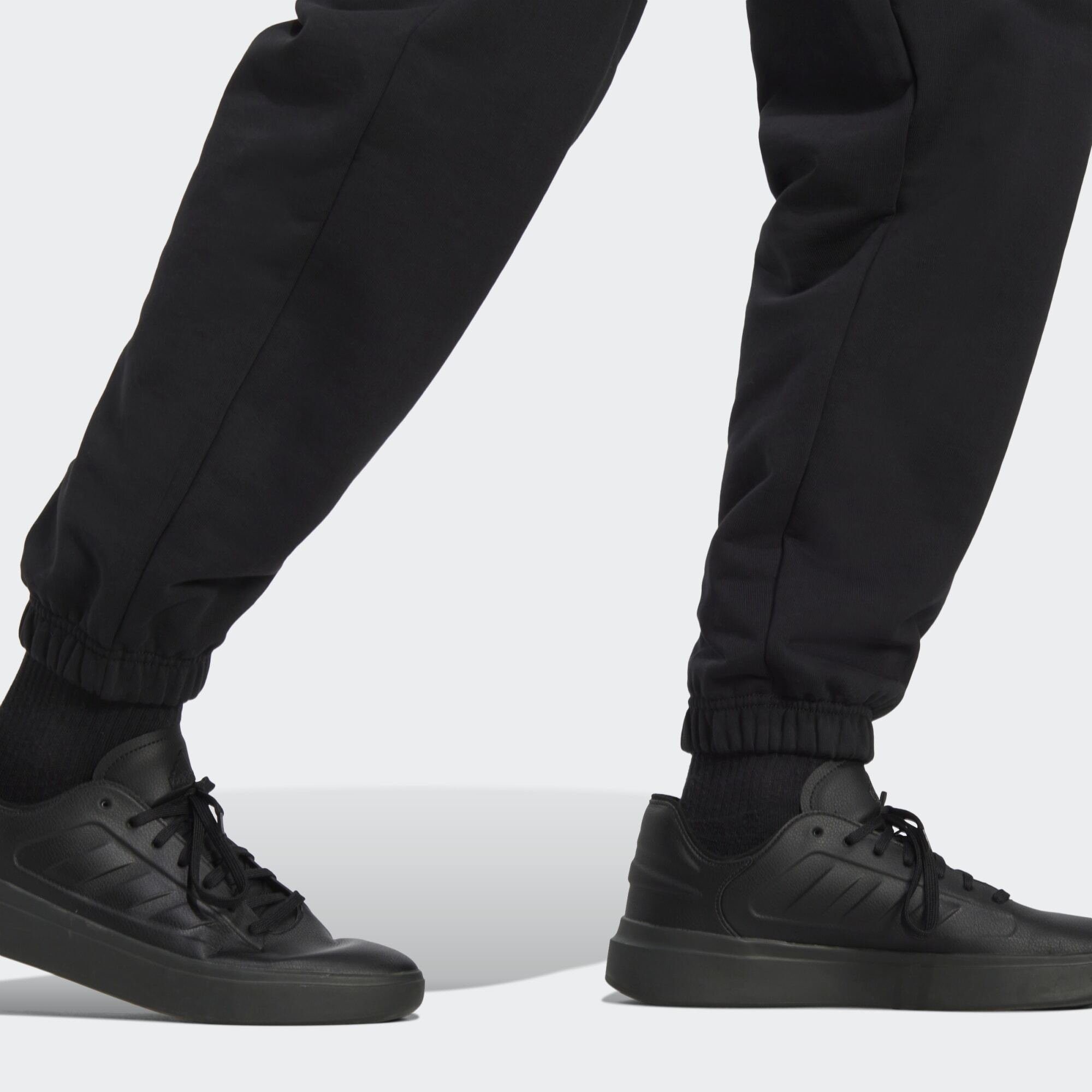 LOUNGE adidas Jogginghose HEAVY HOSE Sportswear Black FRENCH TERRY