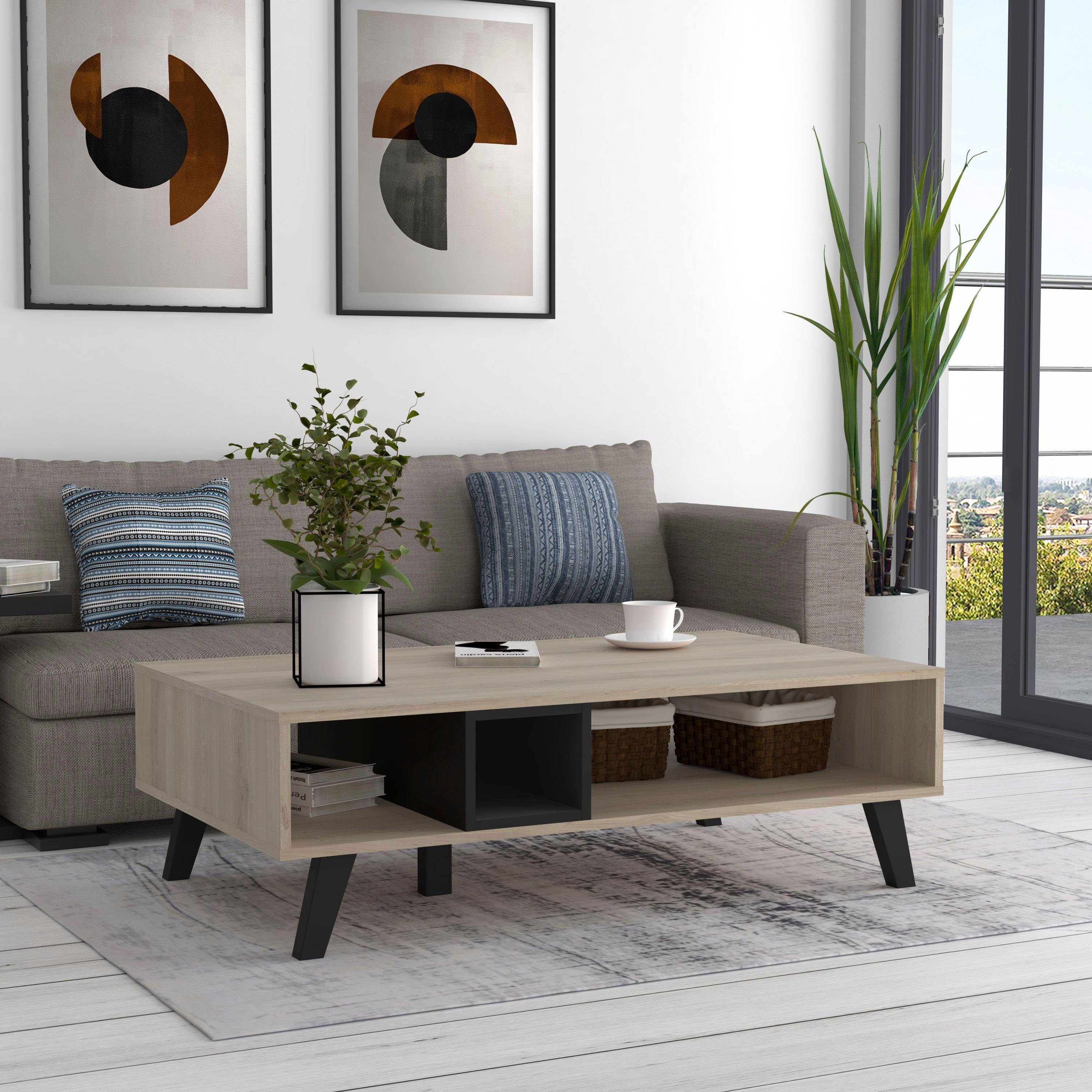 FORTE Couchtisch »Couchtisch Carea«, modern, trendig, vielseitig