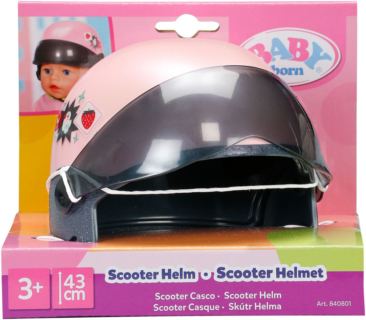 Baby Born Puppen Helm Scooterhelm – Bild 5 von 5